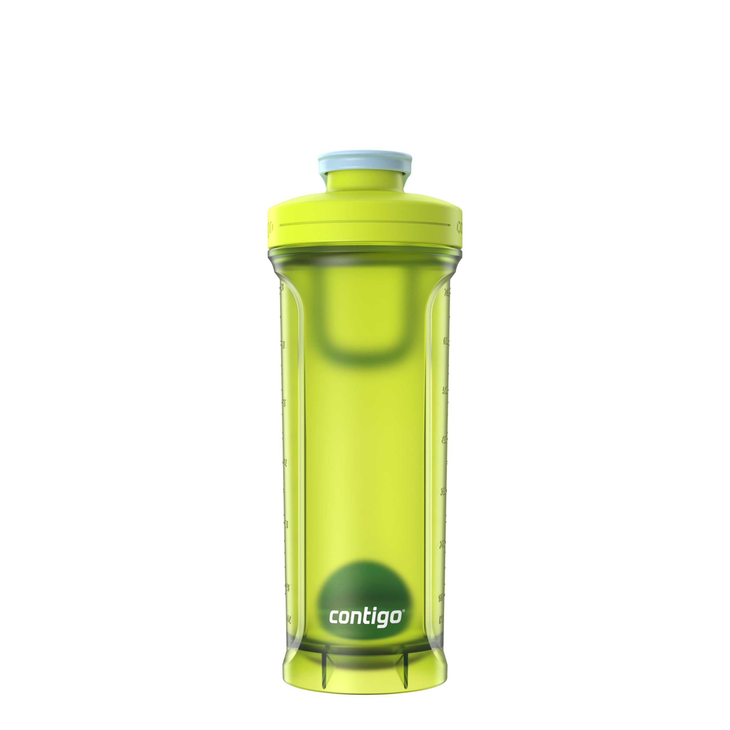 Contigo Shake & Go Water Bottle, 28 oz, Bolt/Blue Poppy