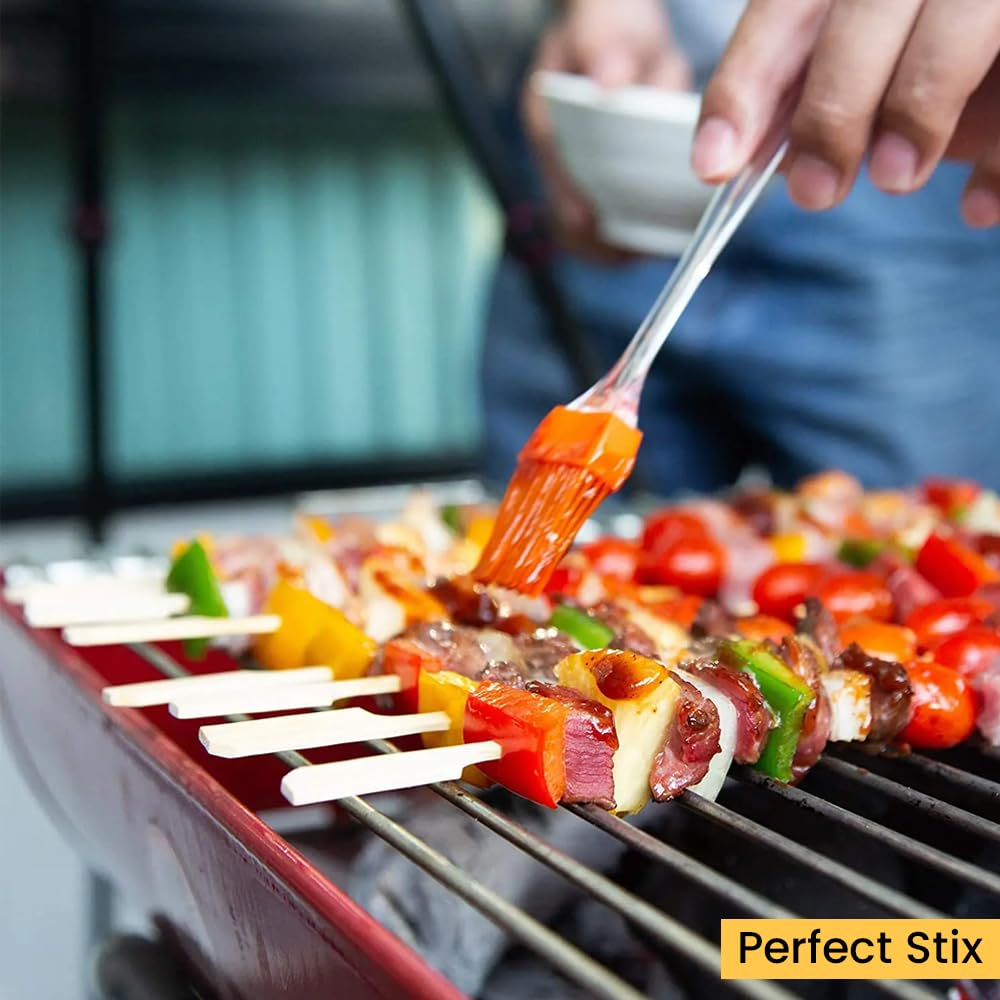 Perfect Stix Paddle Pick 7-200 7'' Bamboo Paddle Pick Skewers (Pack Of 200)