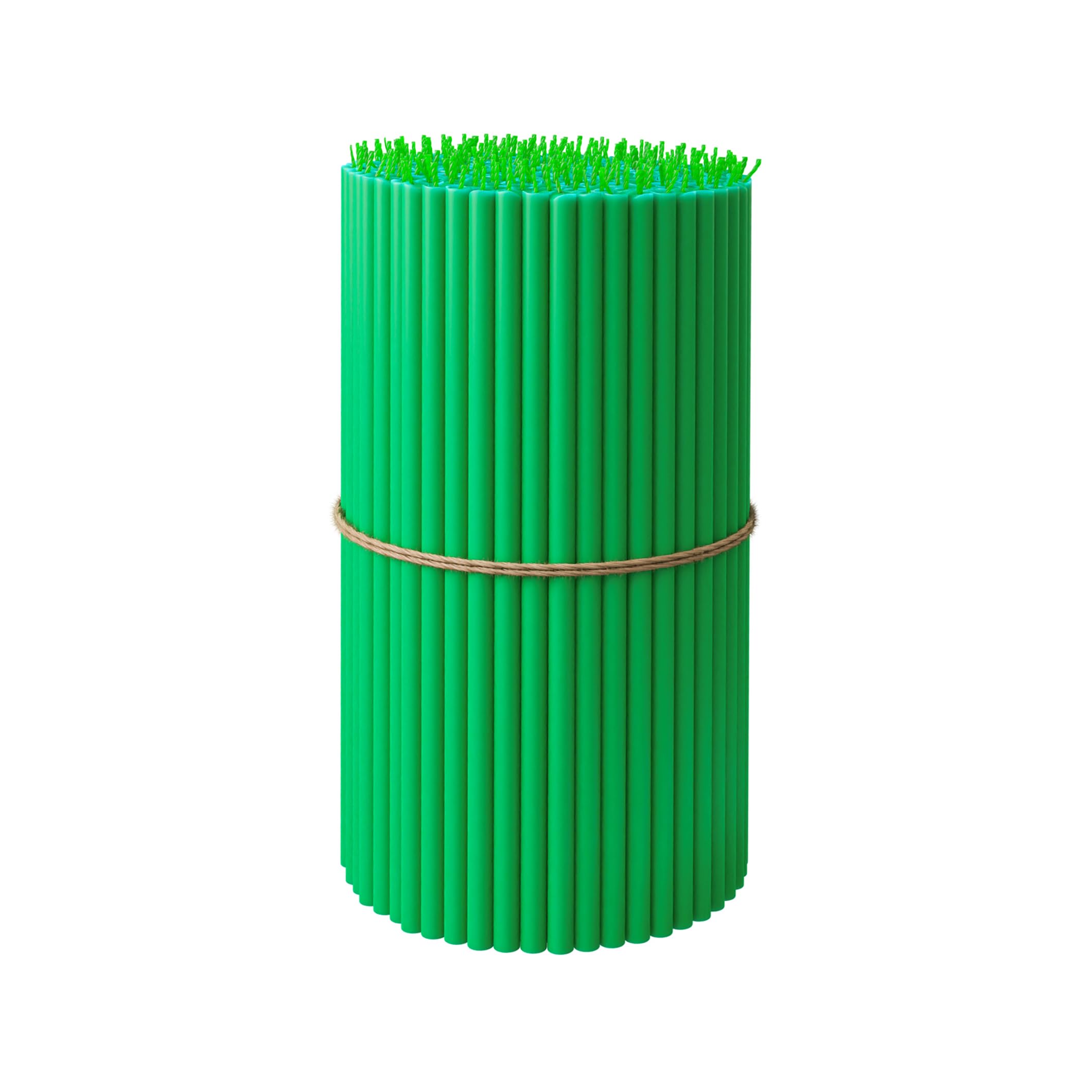BlueBee Pure Beeswax Candles Bulk for Home - 50pcs Tall Thin Taper Candles, Honey Scent, Smokeless, Long-Burn, All Natural for C