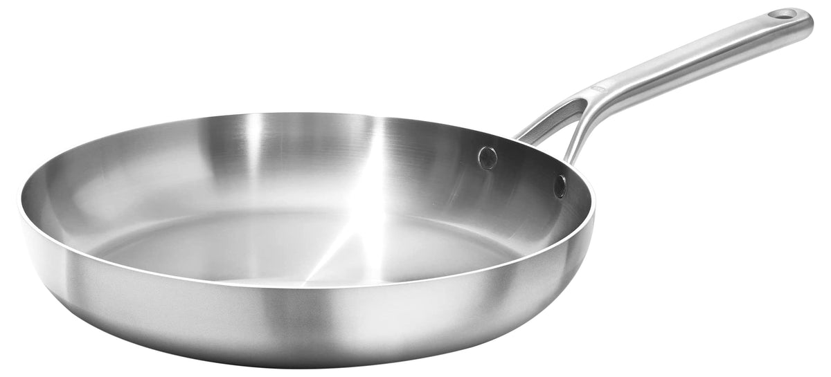 Oxo Mira Tri-Ply Stainless Steel, 12'' Frying Pan Skillet, Induction, Multi Clad, Dishwasher And Metal Utensil Safe