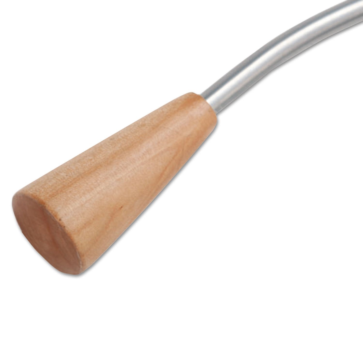 Alba Coat Hanger Set, Silver Metallic And Light Wood, 6 Hangers Per Set (Pmcin6)