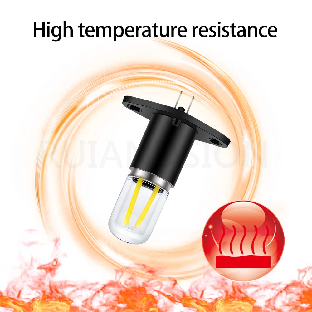Ruiandsion Z187 T170 Led Microwave Light Bulb White 110V 125V 130V 110-130V 2W Equivalent 20W Led Filament Light Bulb Replacemen