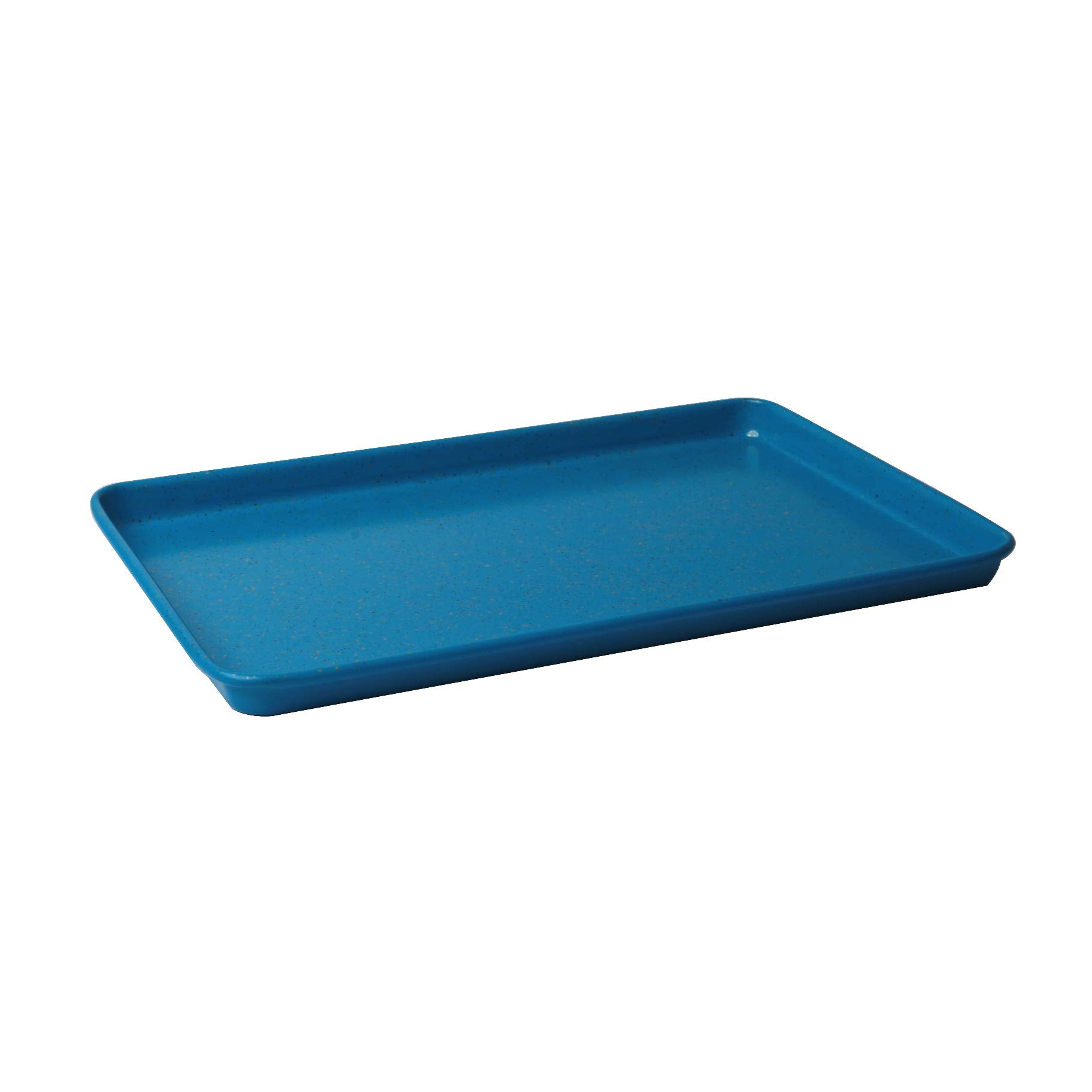 Casaware 3Pc Ultimate Commercial Weight 15 X 10 X 1-Inch Cookie Sheet/Cooling Grid/Silicone Mat Bakeware Set (Blue Granite)