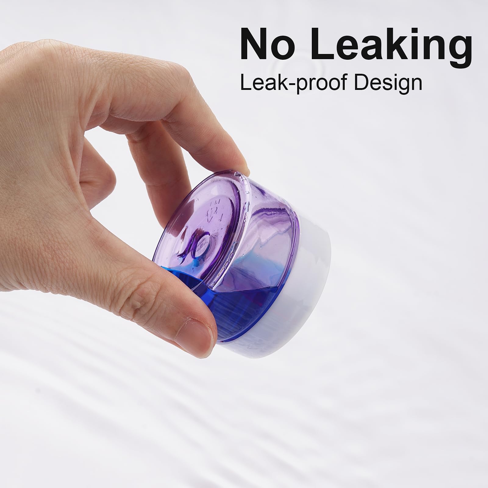 Cosywell Travel Size Containers For Toiletries Leak Proof Plastic Travel Jars For Creams 1 Oz 4 Pack Tsa Approved Trave Bottles