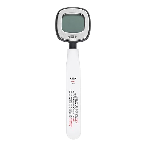Oxo Good Grips Chefs Precision Digital Instant Read Thermometer, Black