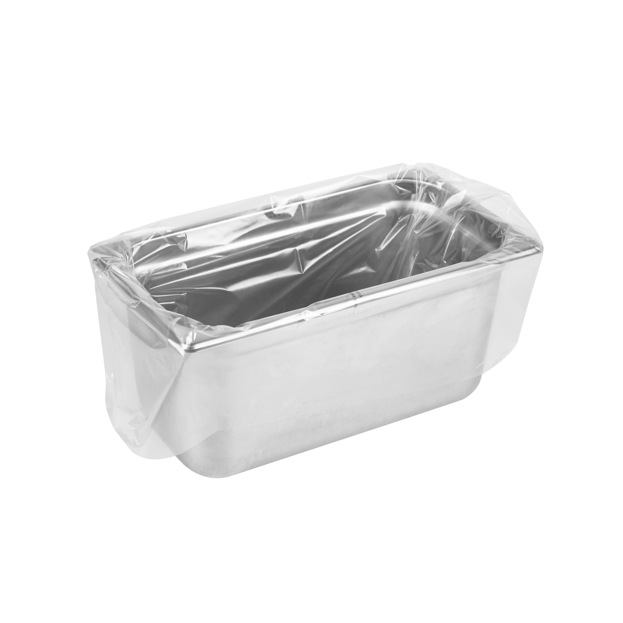 Restaurantware Disposable Pan Liners 100 Count 19 x 14 Inches Plastic Nylon Cooking Bags Oven-Safe Steam Table Liners Clear For 