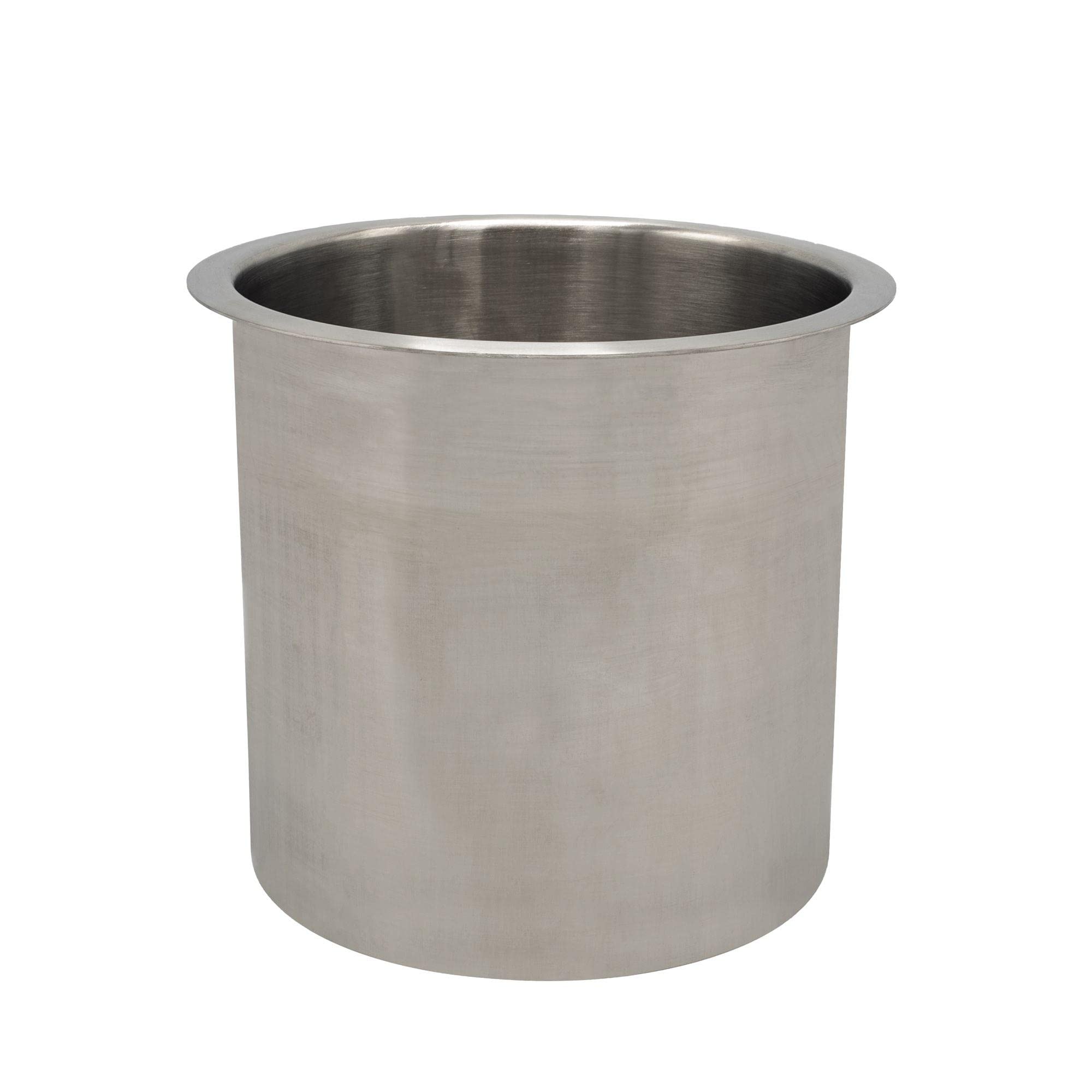 Outwater 6'' (Nominal) Diameter X 6'' Height 304 Polished Stainless Steel Trash Grommets For Countertop Inserted Trash Chutes
