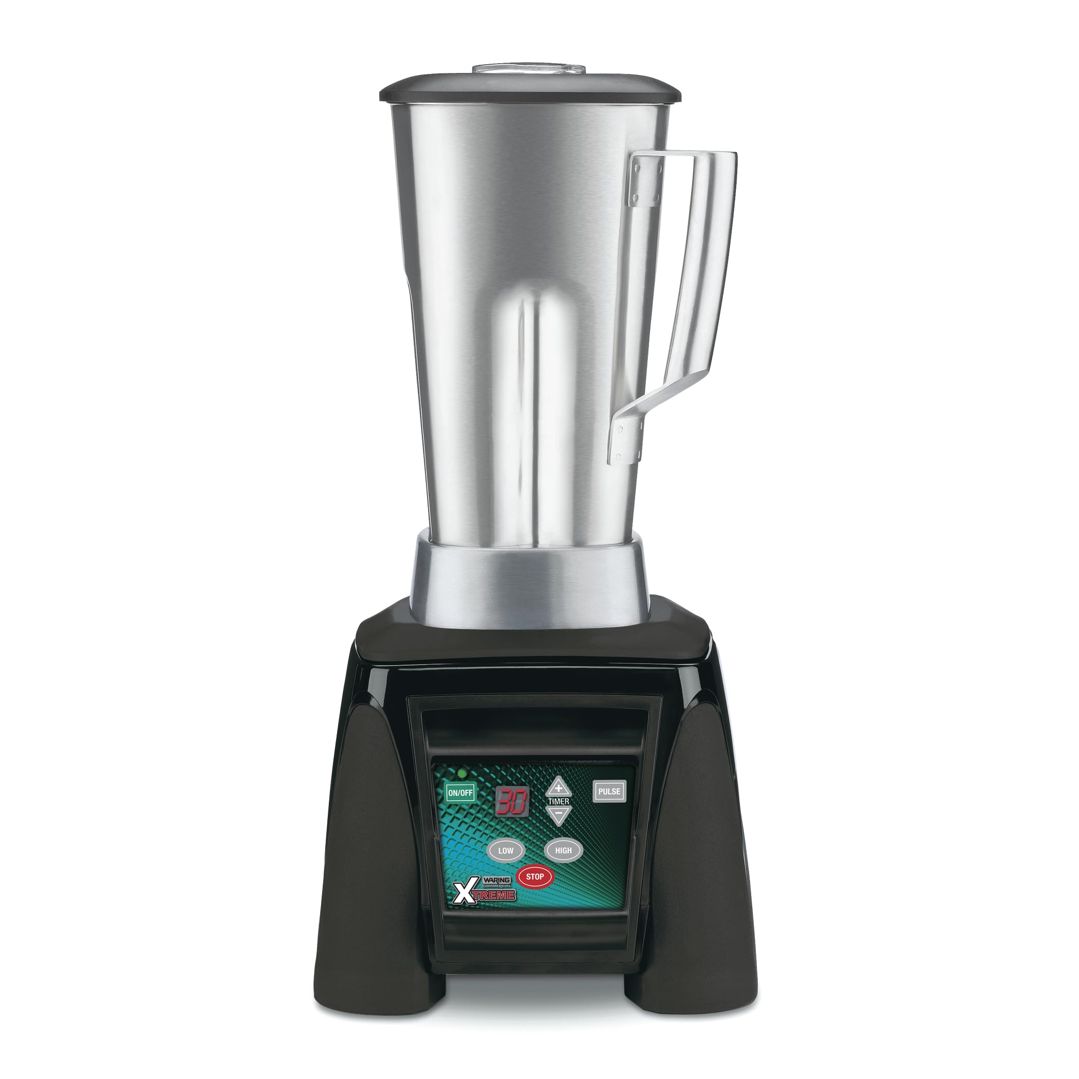 Waring Commercial Xtreme Blender, 3.5 Horsepower Motor, Electronic Keypad with Timer & 64 oz Stainless Steel Jar for Bars & Rest