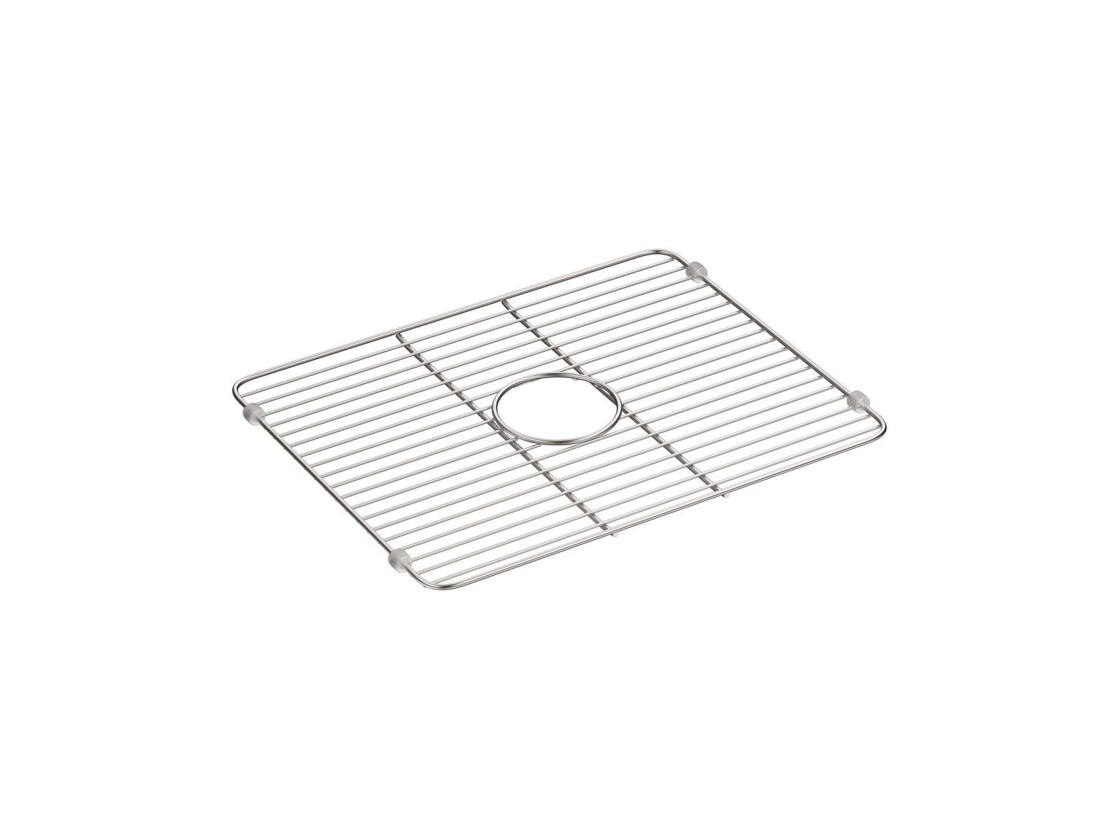 KOHLER 5137-ST Iron/Tones Sink Rack, 1.1 x 18.25 x 14.38 inches, Stainless Steel