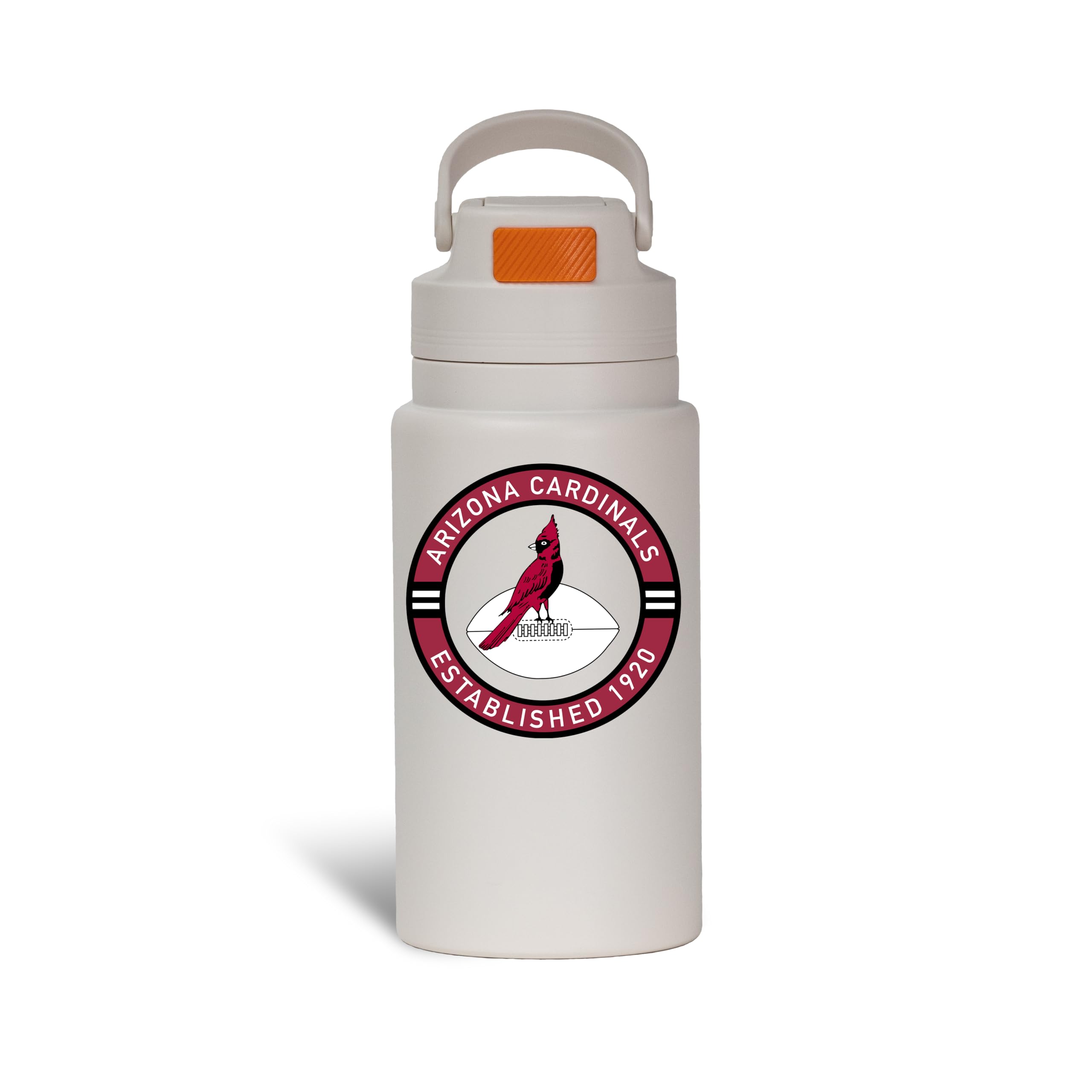 The Memory Company Officially Licensed 26oz Water Bottle with Flip Up Lid, Arizona Cardinals