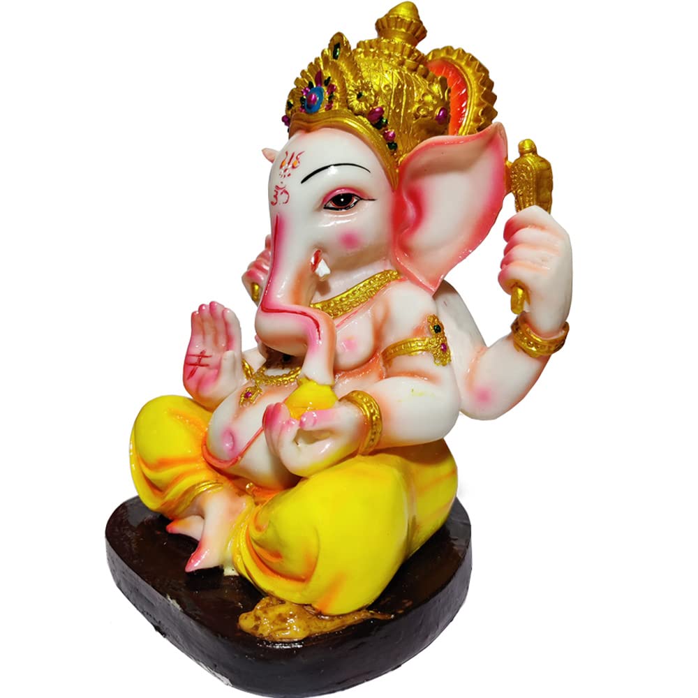 Ozosa Ganesh Idol Vinayaka Statue Ganpati Murti Ganesha Idol For Home Decor Ganpati Idol For Diwali Decorations Anniversary- (Ga