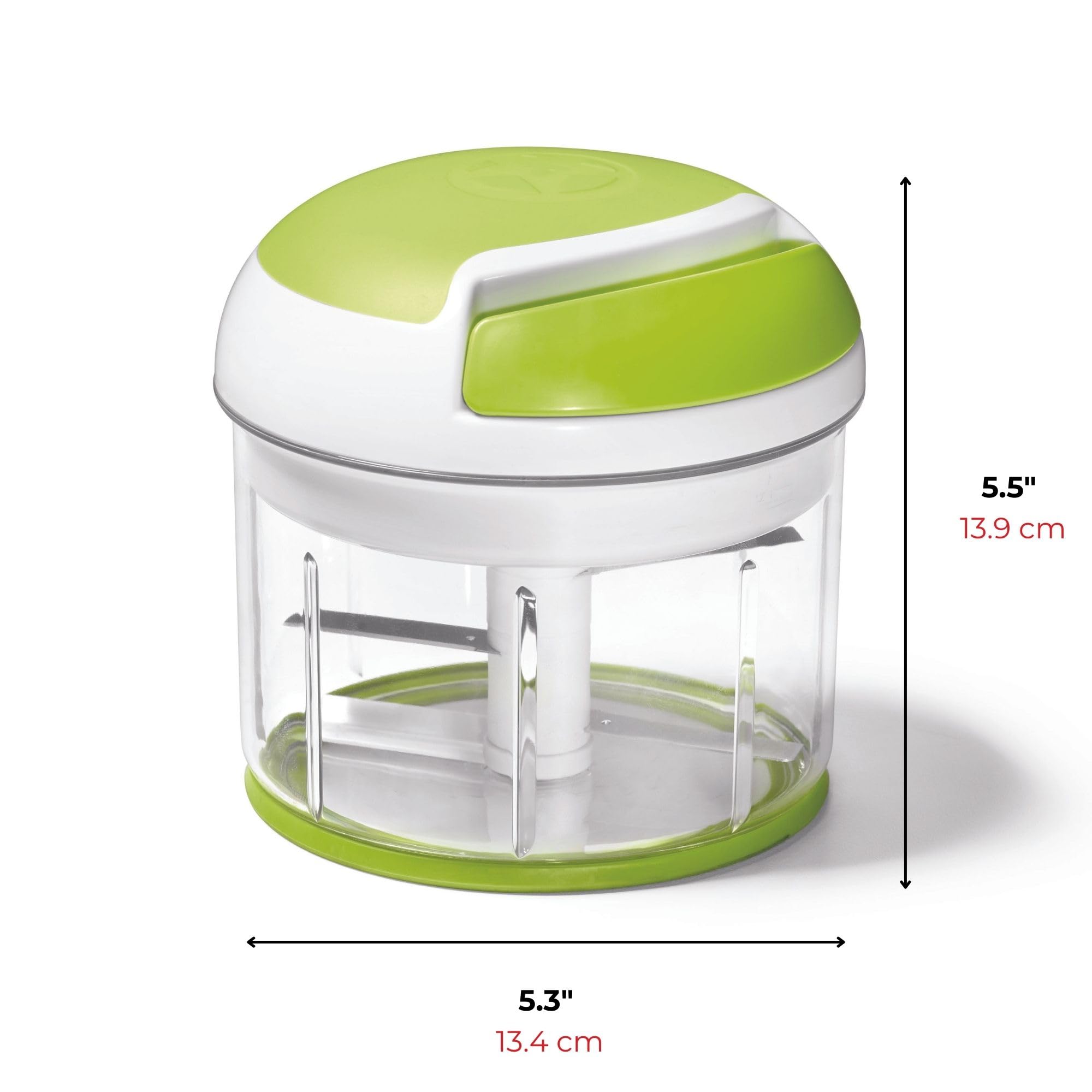 Starfrit 092969-002-0000 Chopper, 5.3'' X 5.3'' X 5.5'', Green