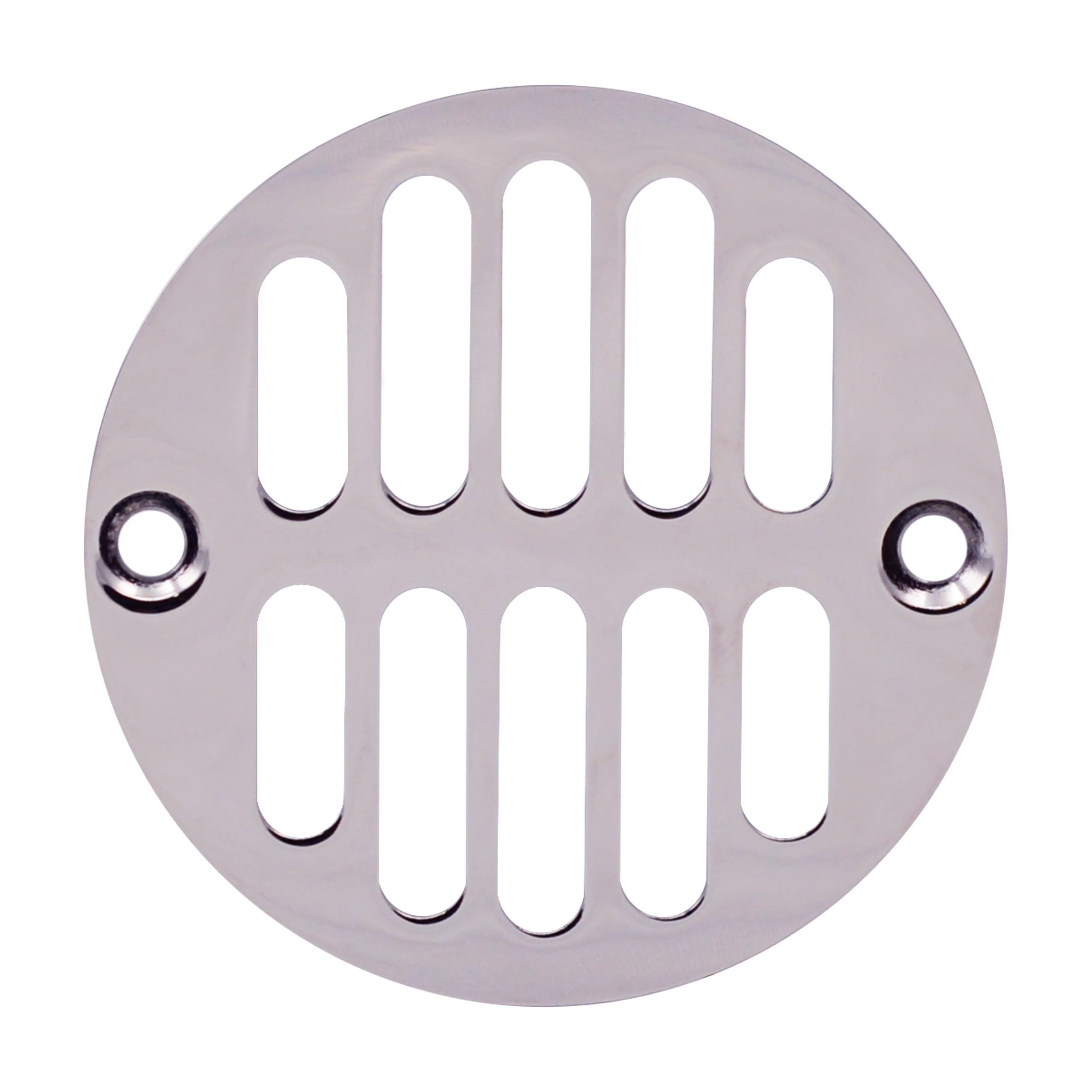 Westbrass Shower Strainer Set With Screws, Grill And Crown, Polished Chrome, D312-26