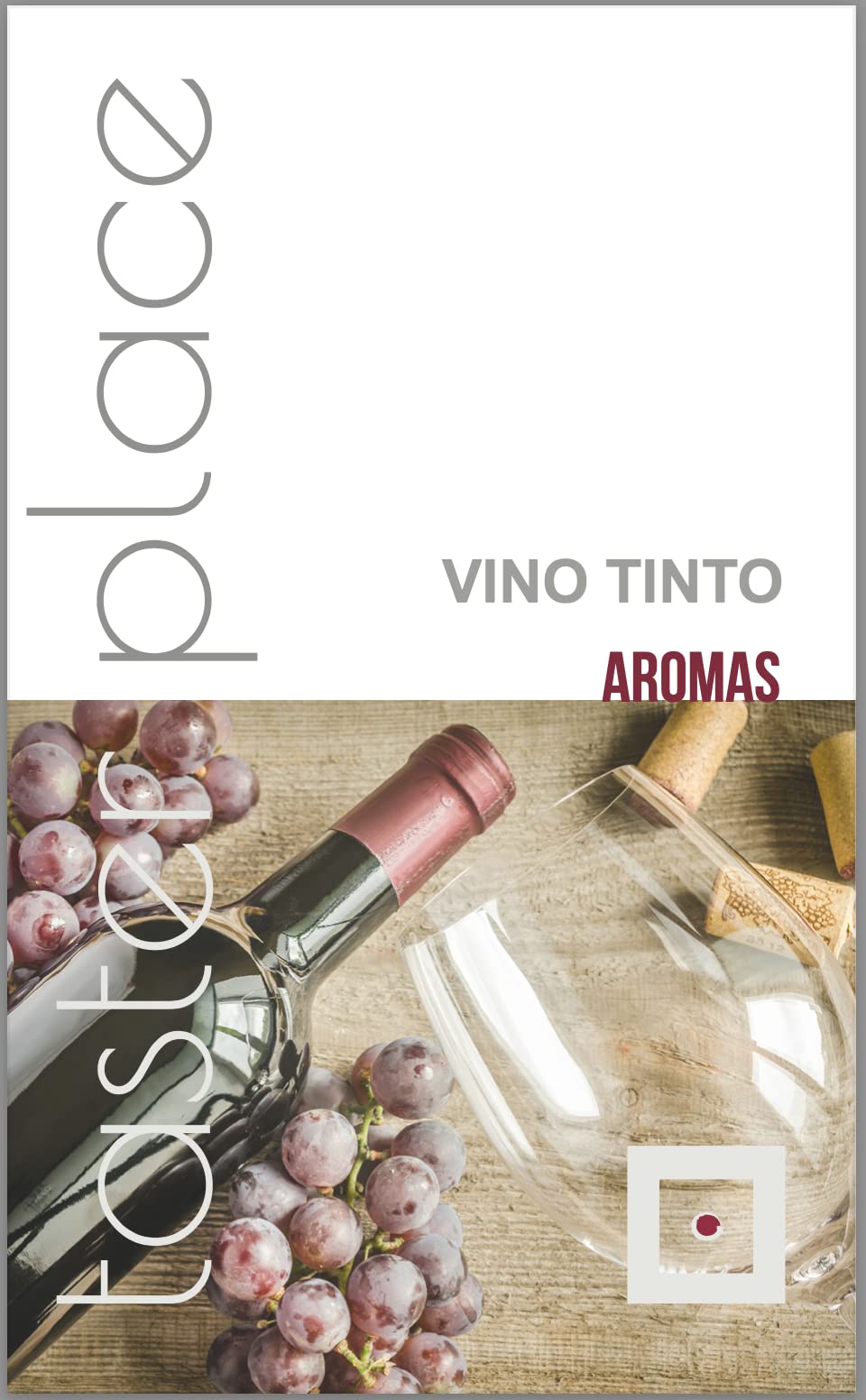 TASTERPLACE Set de Aromas de vino tinto - versi?n en espa?ol - para Sommeliers - para Amantes del Vino - Herramienta de degustaci?n?