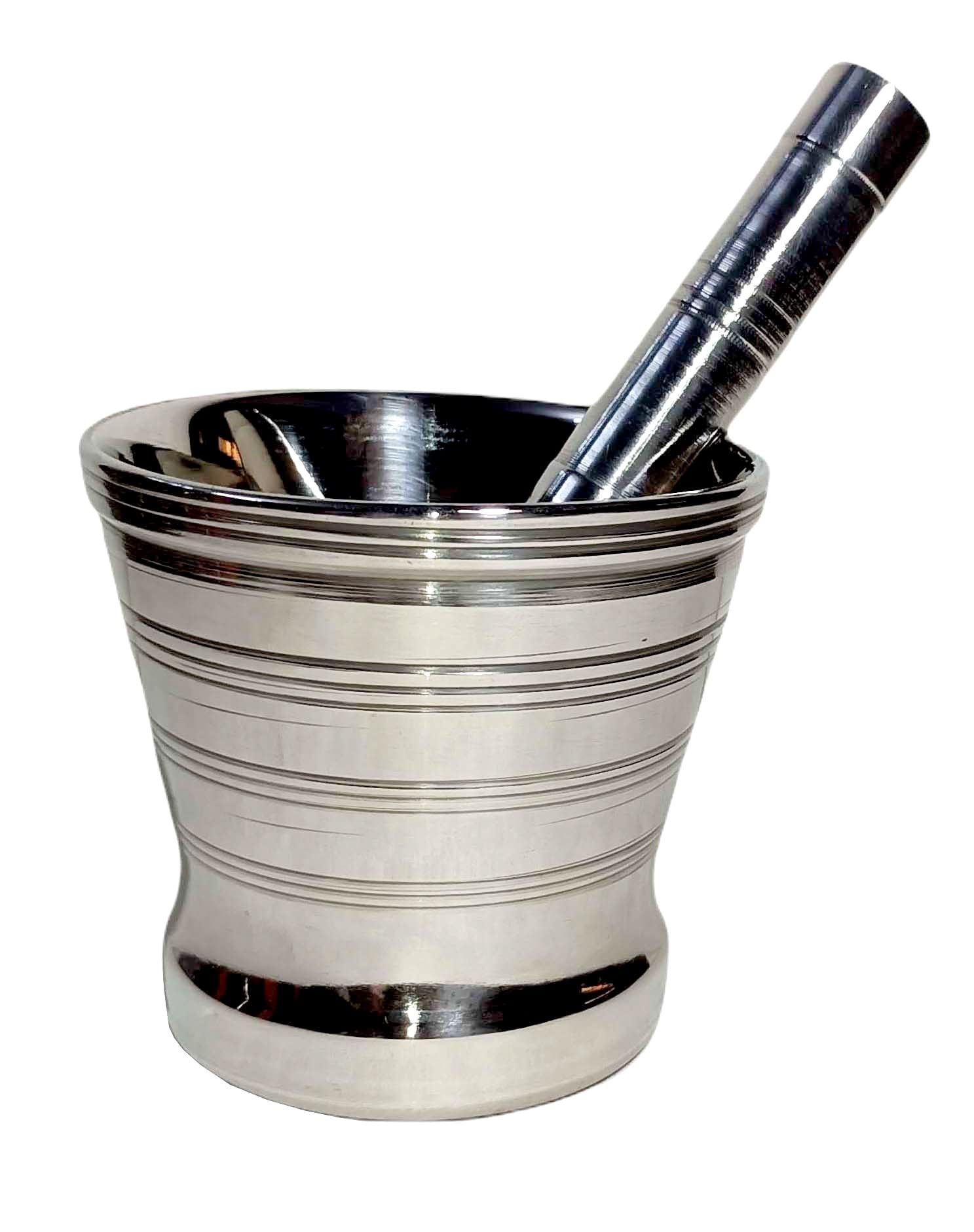 A & H ENTERPRISES Morter & Pestle Set Medium Size Khalbatta for Kitchen, Imam Dasta, Spice Mixer, khaldasta, okhli Masher, Khara