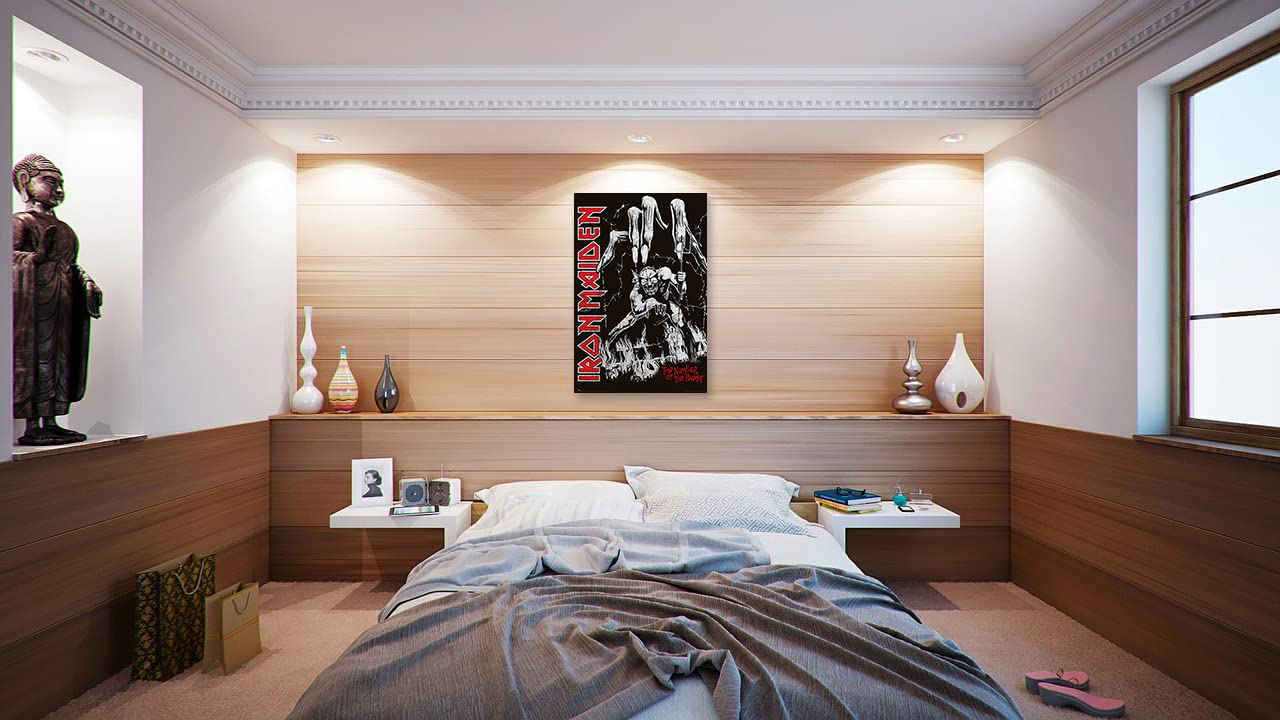 Iron Maiden - Music Poster (Number Of The Beast - Album Cover) (Size: 24'' X 36'')