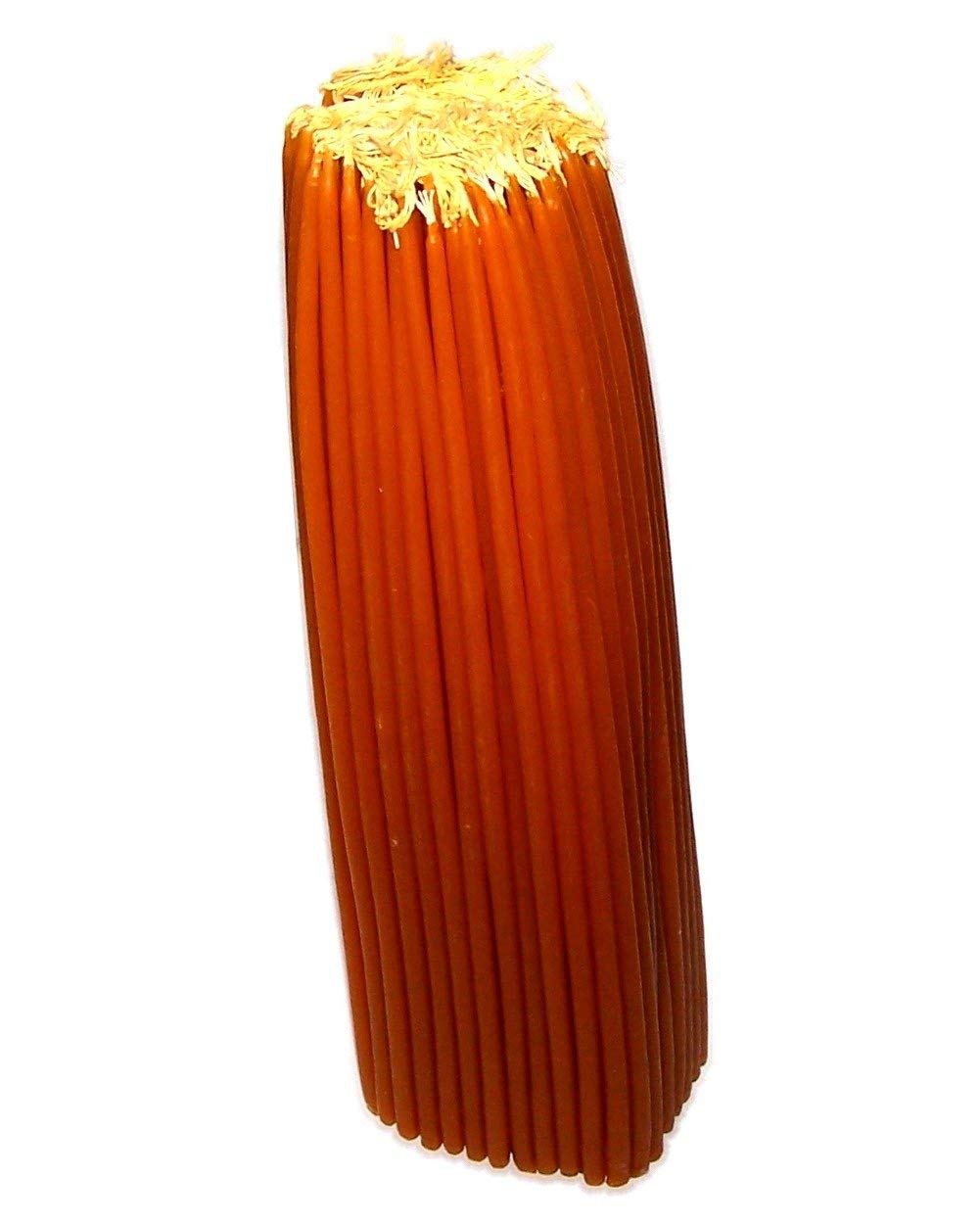 Holy Land Market 100% Beeswax 2-Hour Candles Organic Hand Made - 12 Tall, 1/4 Thick (One Kilogram - 2.2 pounds)