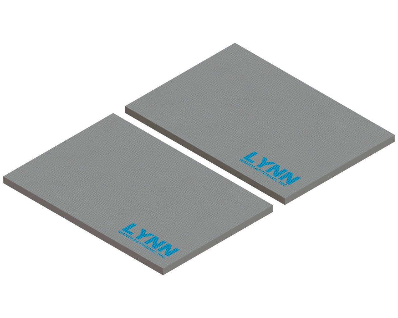 Replacement Quadrafire and Heatilator Baffle Board, 3100 Acc Step Top, WS18, Set of 2, SRV7033-209, 2359A