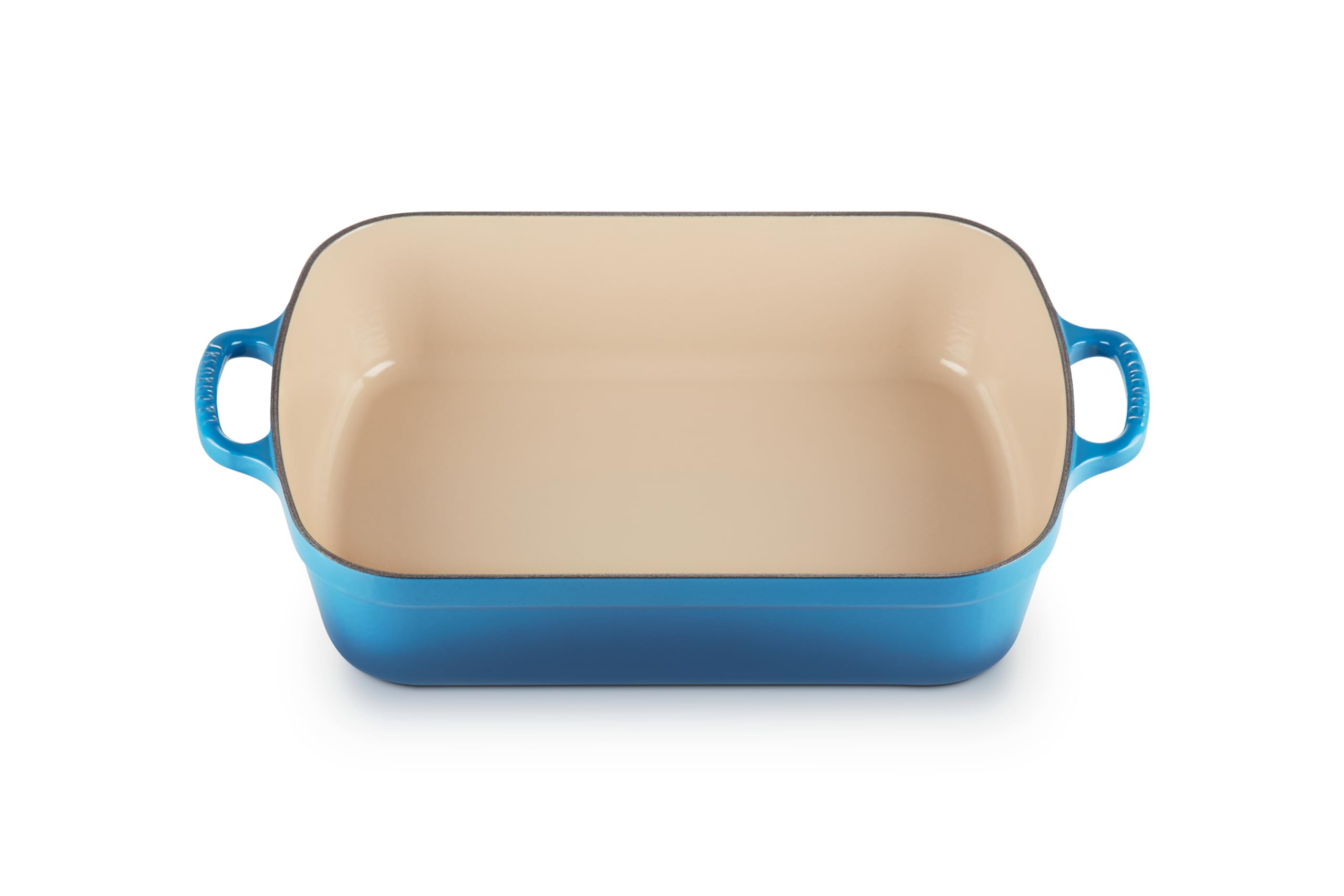 Le Creuset Enameled Cast Iron Signature Rectangular Roaster, 5.25 qt. (11.7 x 16.8), Marseille