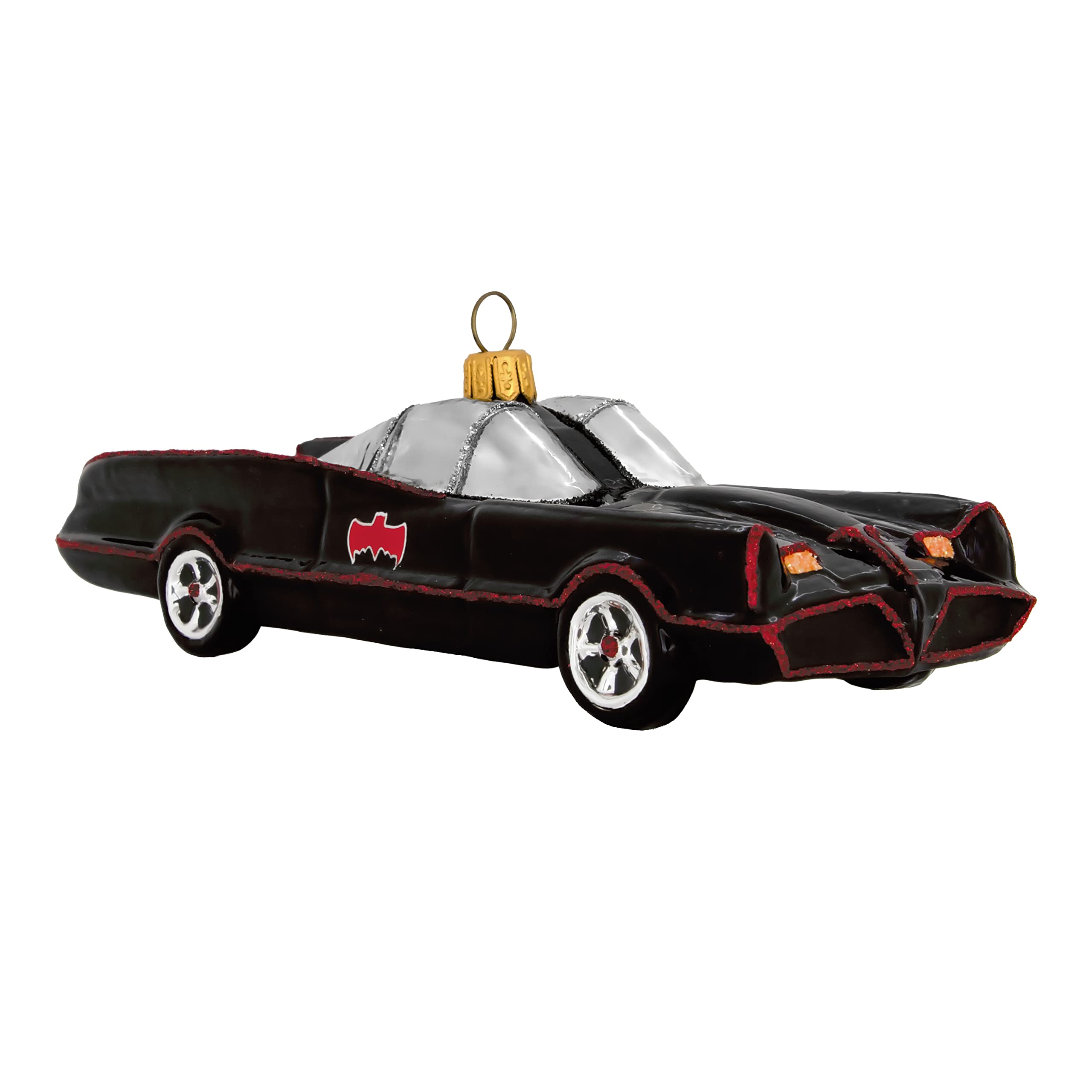 Hallmark Keepsake Christmas Ornament 2023, Batman The Classic TV Series Batmobile, Glass Batman Gifts