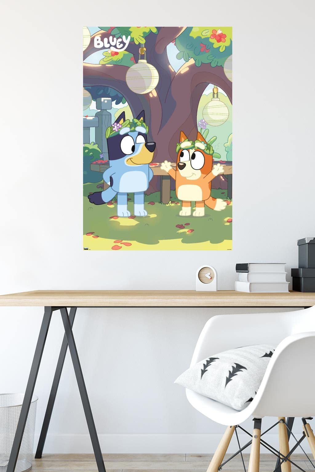 Trends International Bluey - Duo Wall Poster, 22.37'' X 34.00'', Unframed Version
