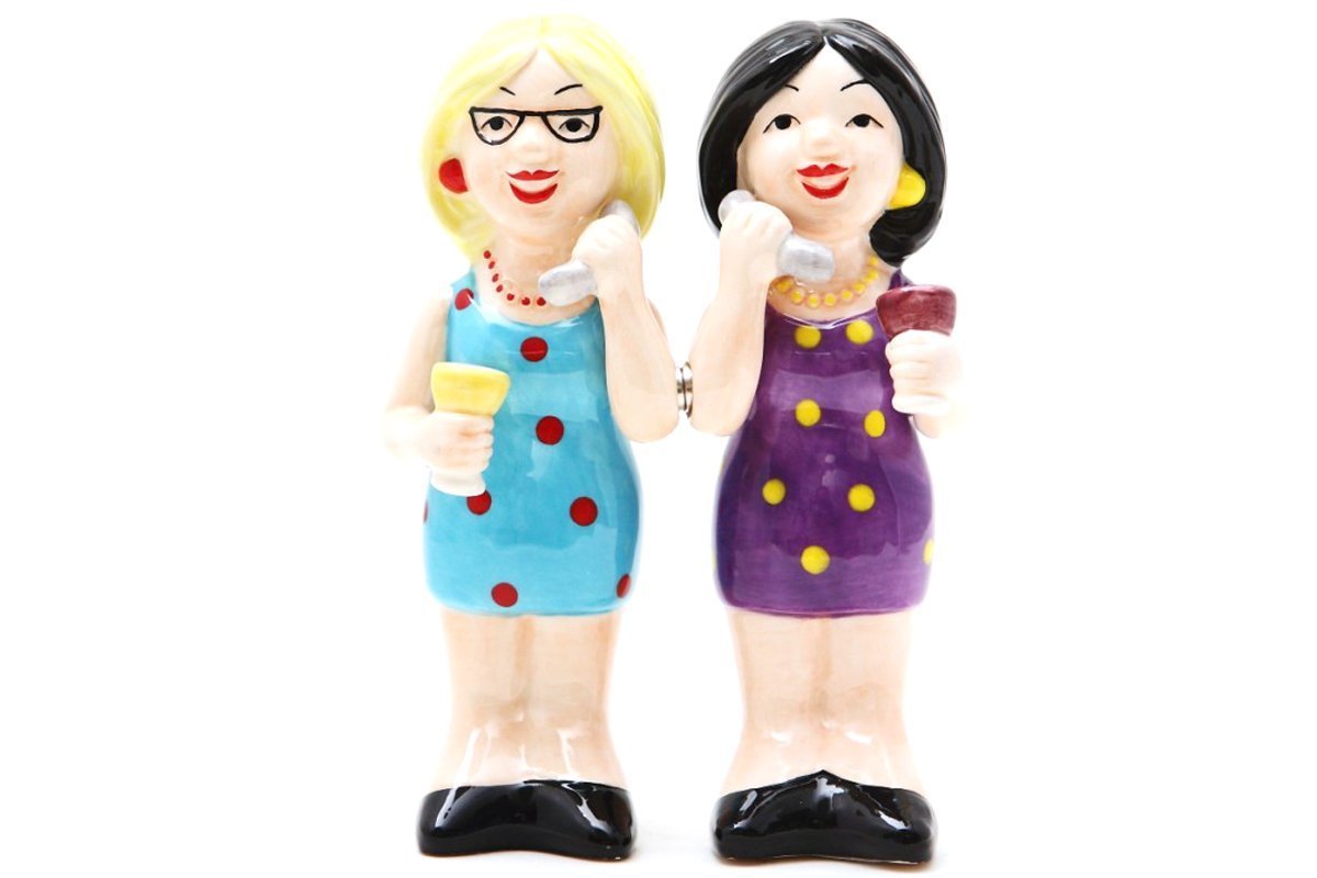 Pacific Giftware Phoney Friends Salt And Pepper Shaker Set