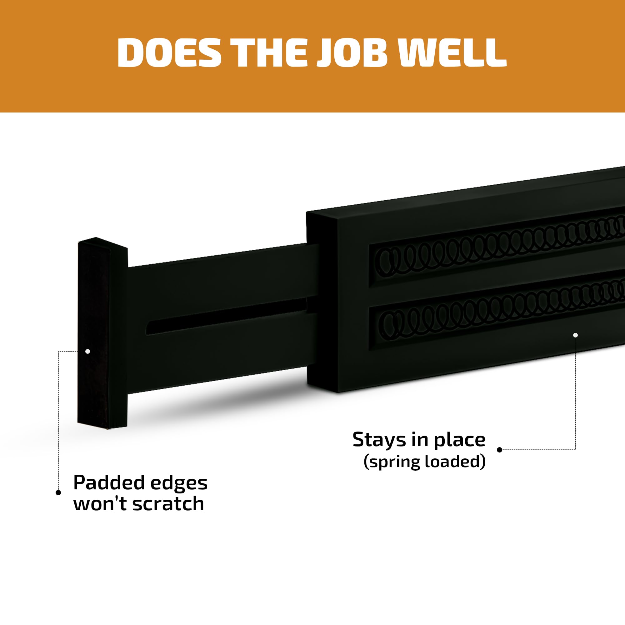 4 Pack Drawer Dividers Bamboo 2.6'' High, 16-22'' Adjustable Drawer Organizers for Clothes, Expandable Dresser Separators in Bed