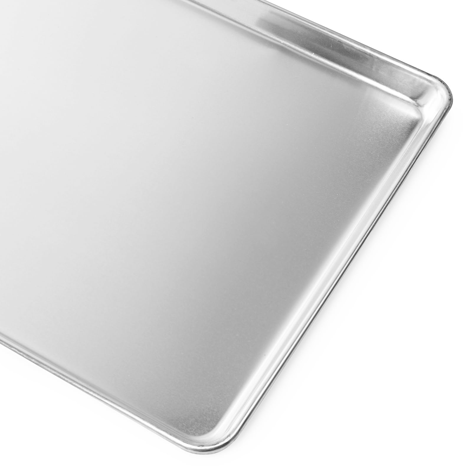 Gridmann 9'' X 13'' Commercial Grade Aluminum Cookie Sheet Baking Tray Jelly Roll Pan Quarter Sheet - 12 Pans
