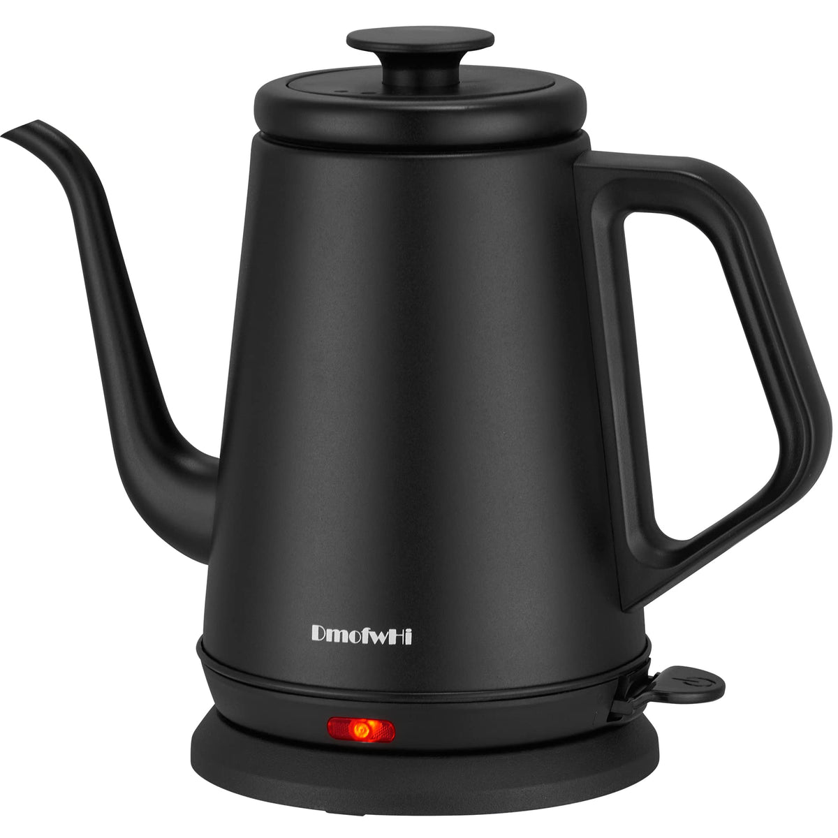 Dmofwhi Gooseneck Electric Kettle(1.0L),1000W Electric Tea Kettle Of 304 Stainless Steel,Auto Shut Off,Water Kettle For Coffee A