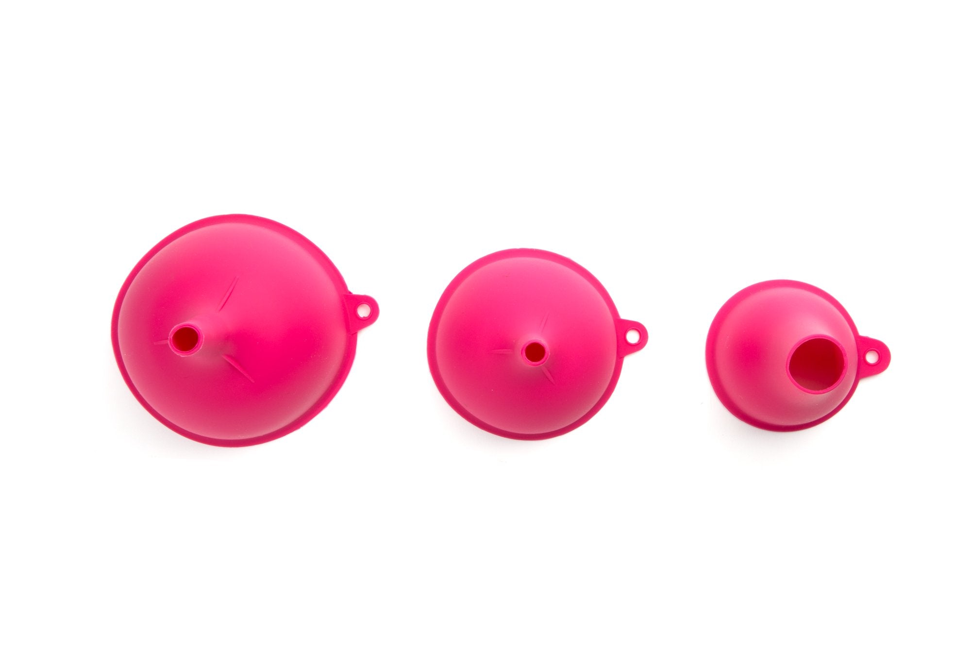Farm To Table 5888 Canning Funnel Set, Silicone, 3-Piece