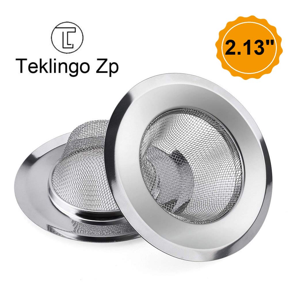 2 Pack - 213 Top 1 Basket- Sink Strainer Bathroom Sink, Utility, Slop, Laundry, Rv And Lavatory Sink Drain Strainer Hair Catcher