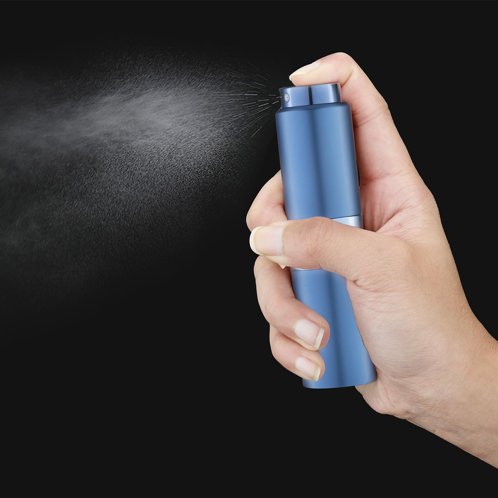Owlyee 20Ml Perfume Atomizer, Travel Cologne Spray Bottle, Mini Empty Sprayer Dispenser (Blue, 1Pcs)