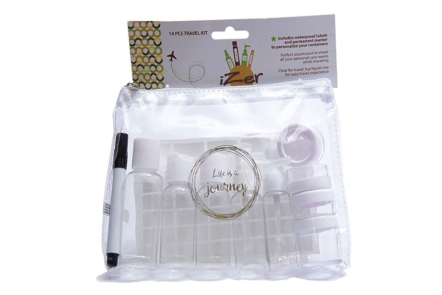 Izer Travel Bottles Kit