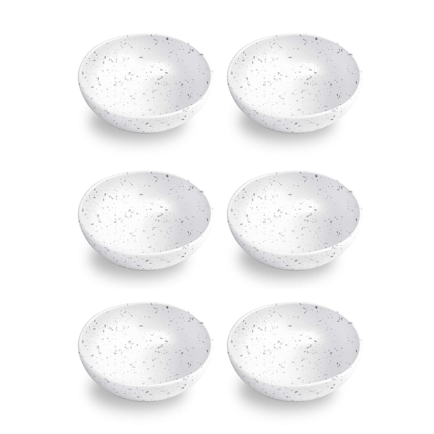 Tarhong Terrazzo Cereal Bowl, 7'' X 2.4'', 34 Oz, Melamine, Set Of 6
