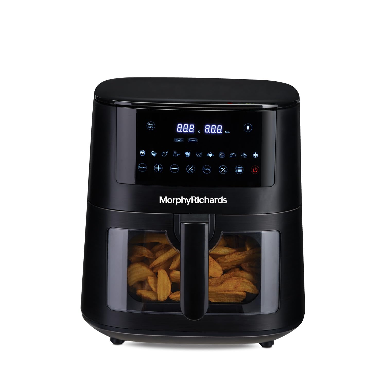 Morphy Richards Crystal Crysp Transparent Air Fryer For Home | See Through Air Fryer Oven | 6.5L Healthy Air-Fryer - Stay Guilt-