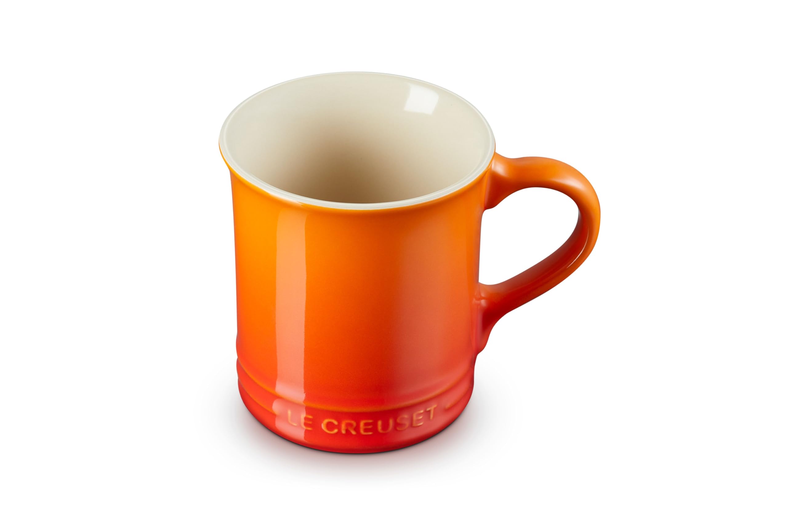 Le Creuset Stoneware Vancouver Mug, 14 Oz., Flame