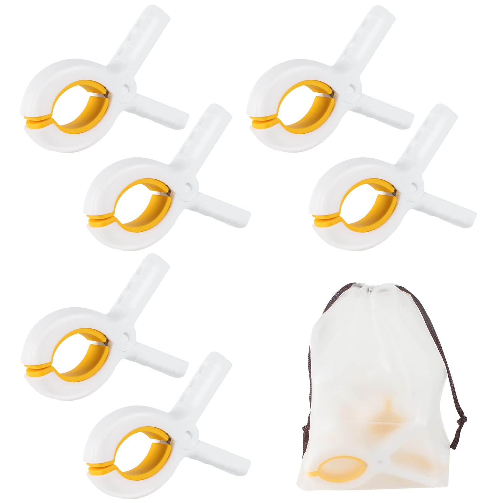 6Pcs Towel Clips For Sun Loungers Large Beach Towel Clips Strong Grip Clothes Pegs Non-Slip Towel Pegs For Sun Lounger Washing L