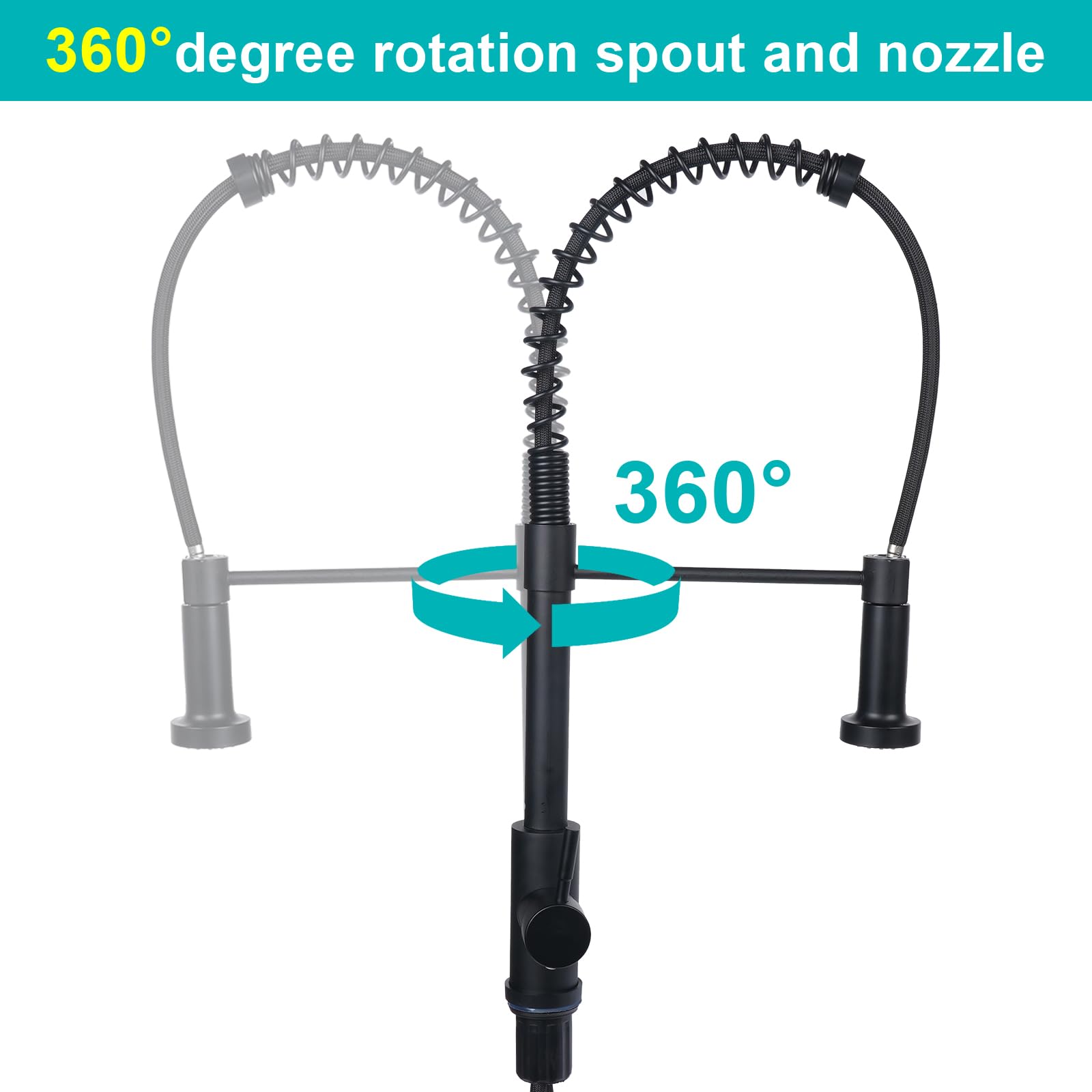 31.5 X 17.7 Inch Kitchen Sink, Single Bowl Stainless Steel Sink Multifunctional Drop In Sink With Pull-Down Faucet And Multiple