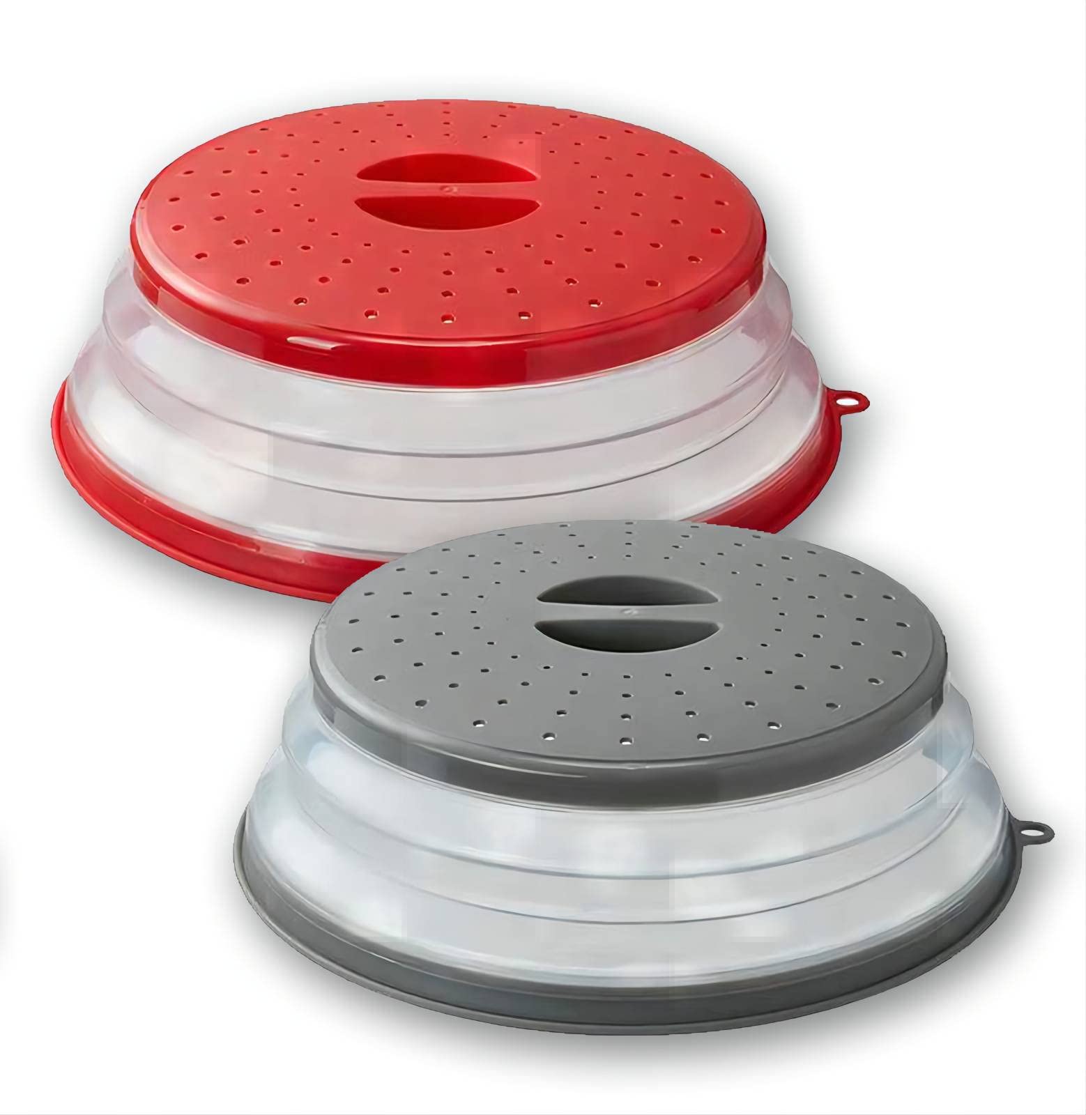 Wenwell Microwave Splatter Cover For Food,Micowave Cooking Splash Guard,Kitchen Dish Bowl Plate Proof Lid,Dishwasher-Safe,Bpa-Fr