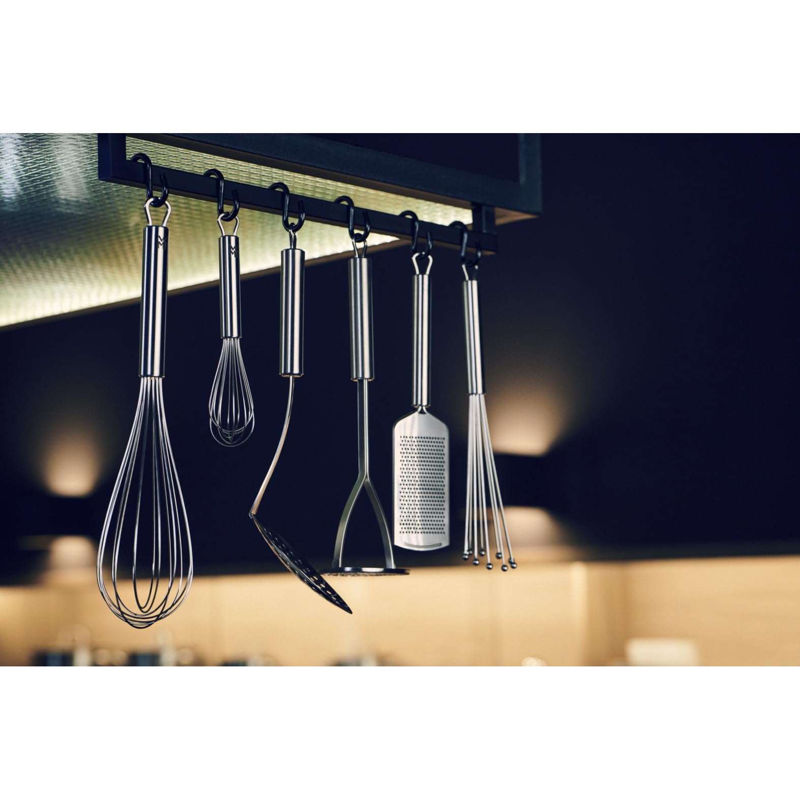 Wmf Profi Plus Cromargan Partly Matt Skimming Ladle, 31 X 11 X 9.5 Cm, Silver