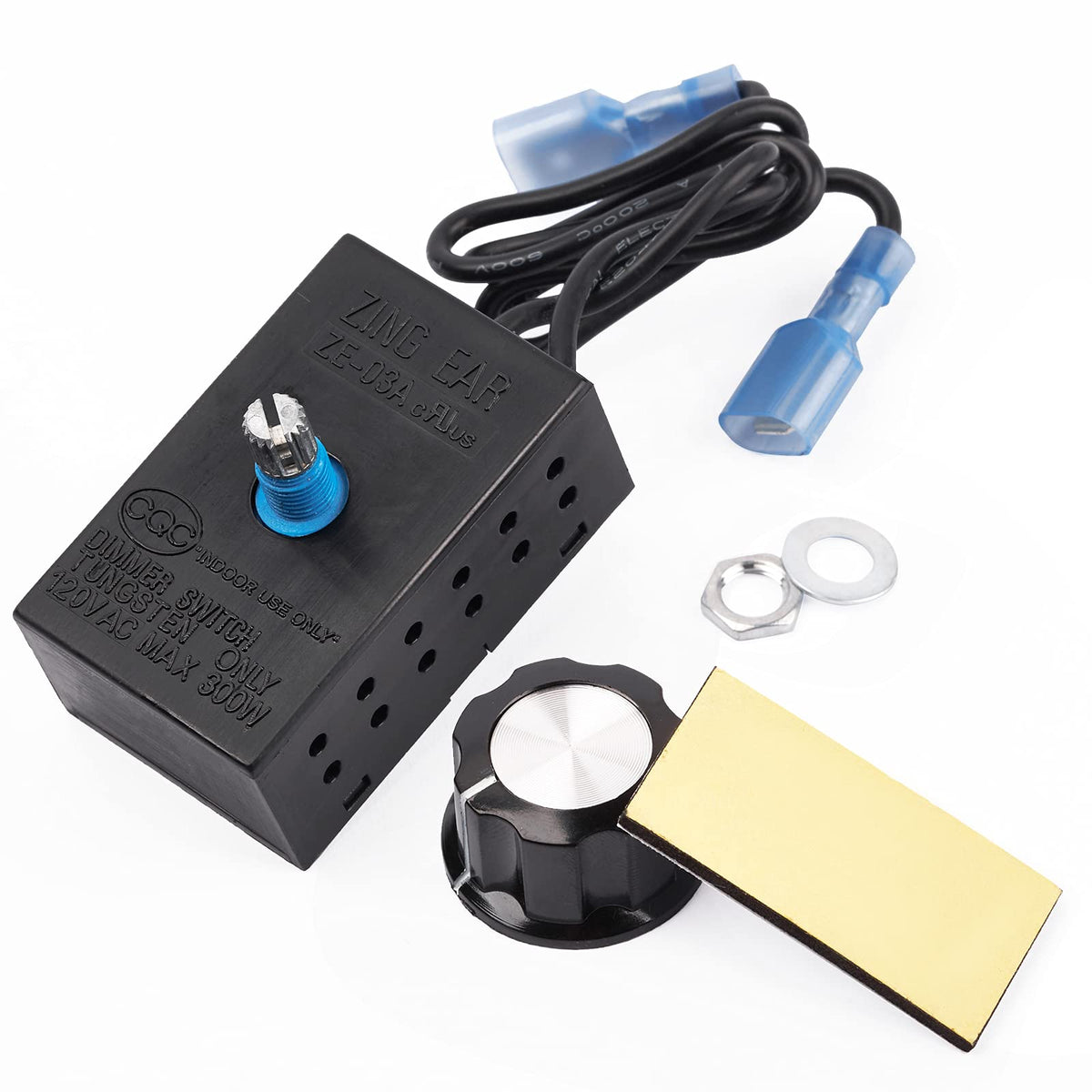 Hiorucet Rheostat Variable Speed Control Switch 120V For Heat N Glo, Heatilator, Majestic, Regency, Desa Fireplace Parts, Fan Sp