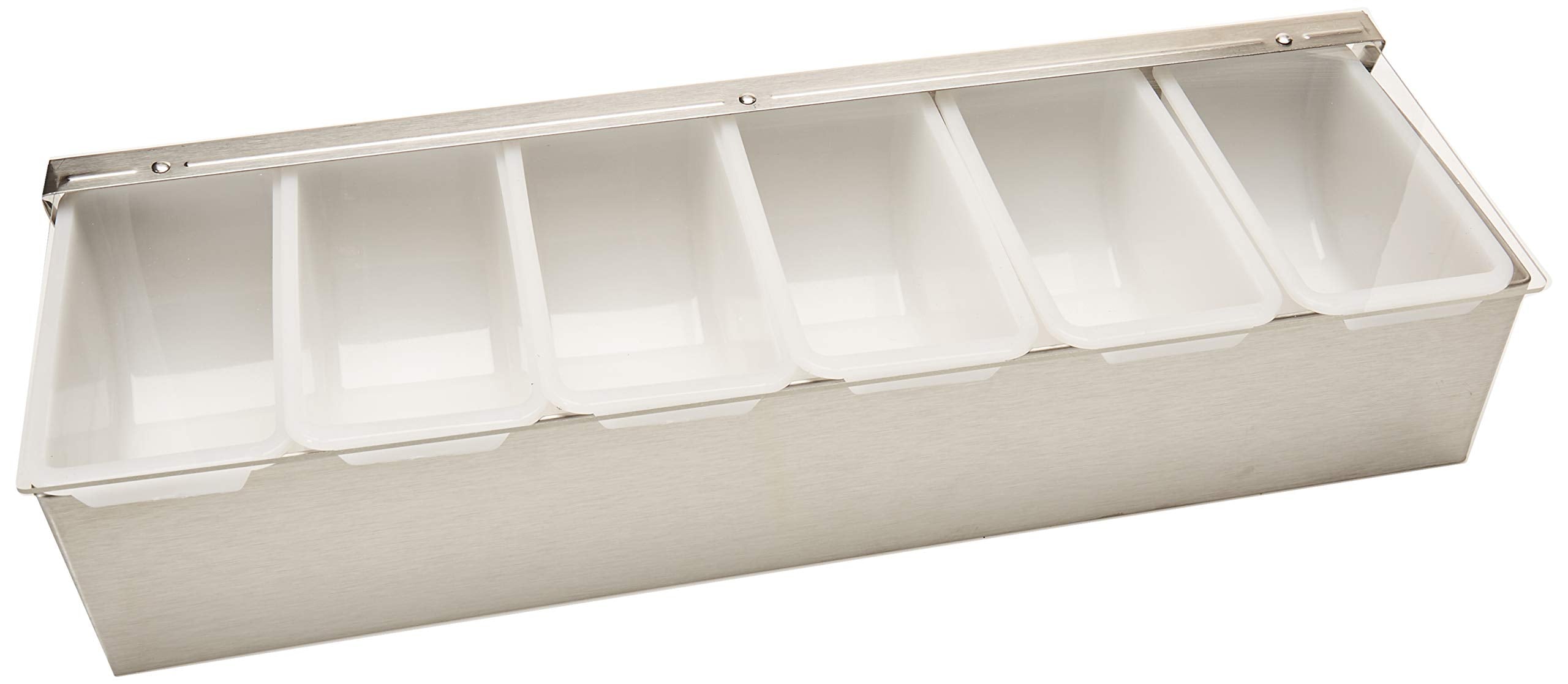 Winco 6 Comp Condiment Dispenser