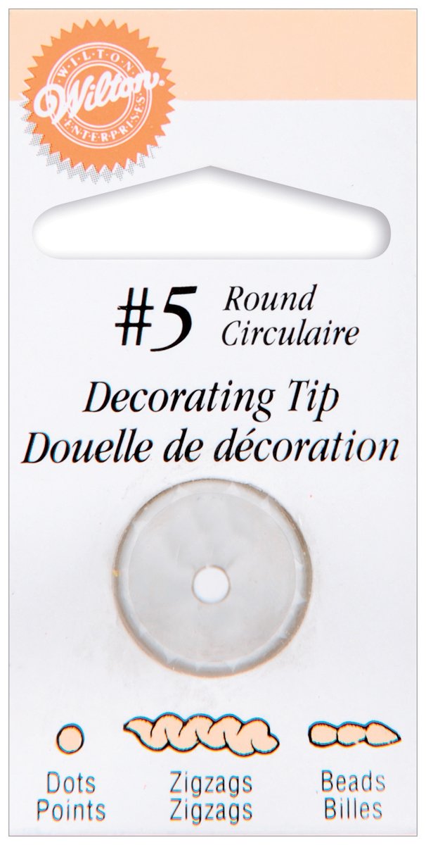 Round Decorating Tip 5