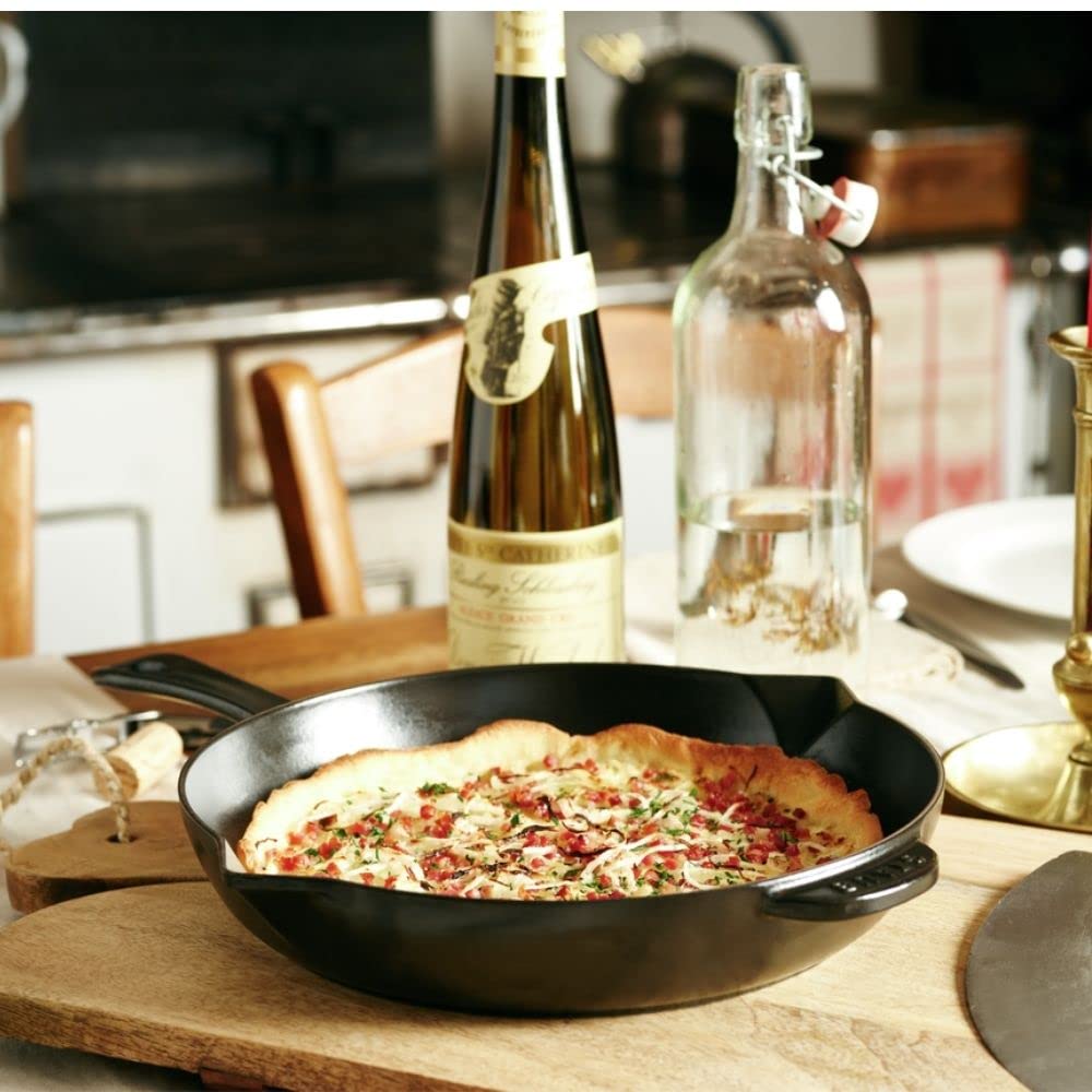 Staub Cast Iron Fry Pan, Black, 25 Cm