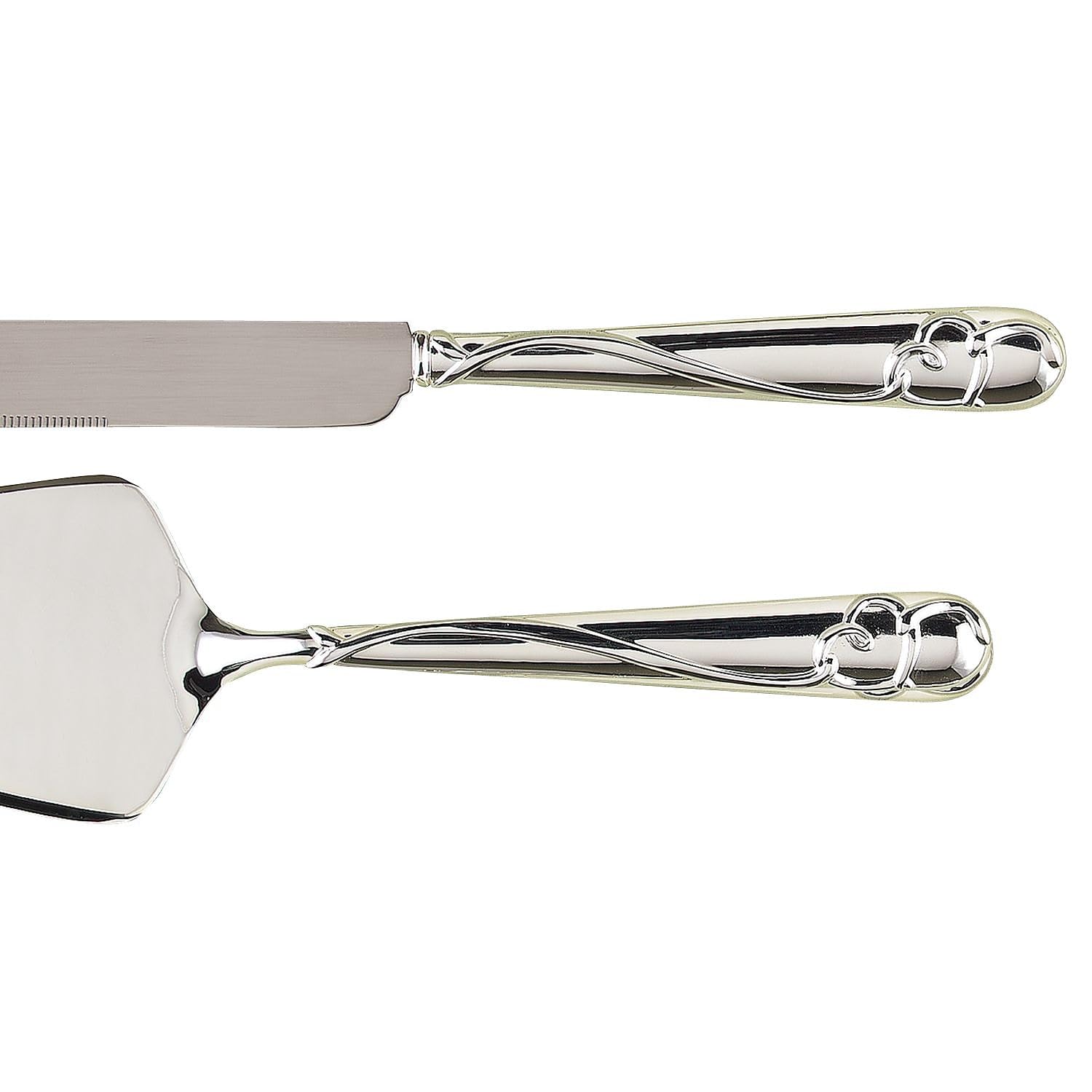 Hortense B. Hewitt, Graceful Heart Serving Set With Silver-Plated Handles (27208St)
