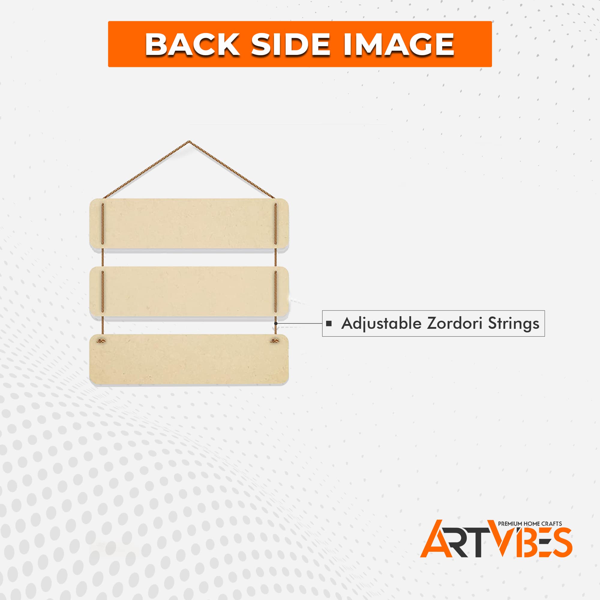 Artvibes Follow Your Dreams Wooden Wall Hanger For Home Decor, Office, Artworks Mordern Hangings (Wh_5308N)