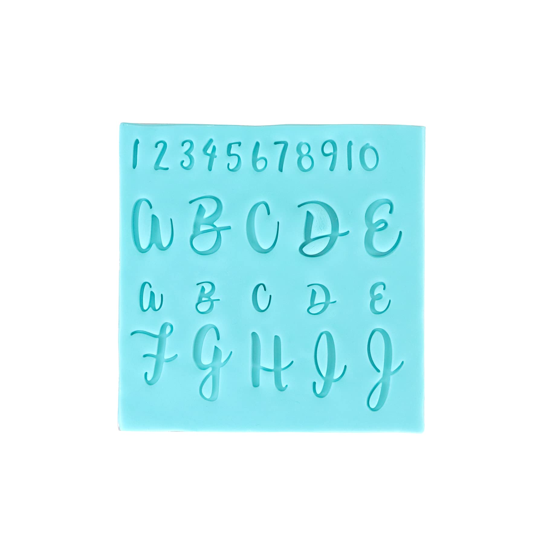 Pme Fun Fonts Cupcake & Cookie Stamping Set Of 66, Blue, Standard