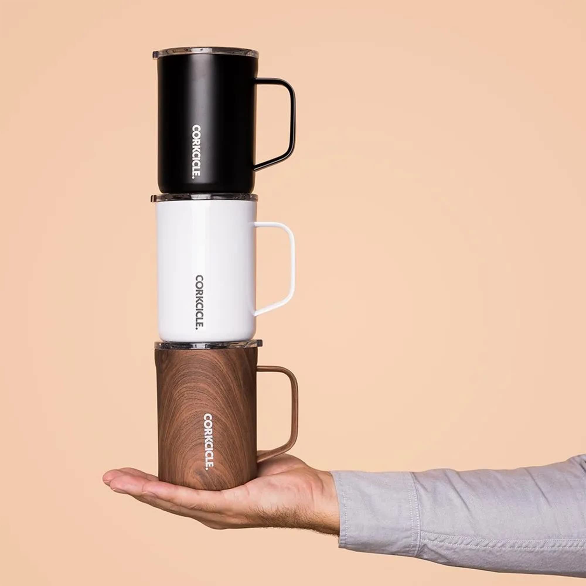 Corkcicle. Walnut Wood Mug, 1 Ea
