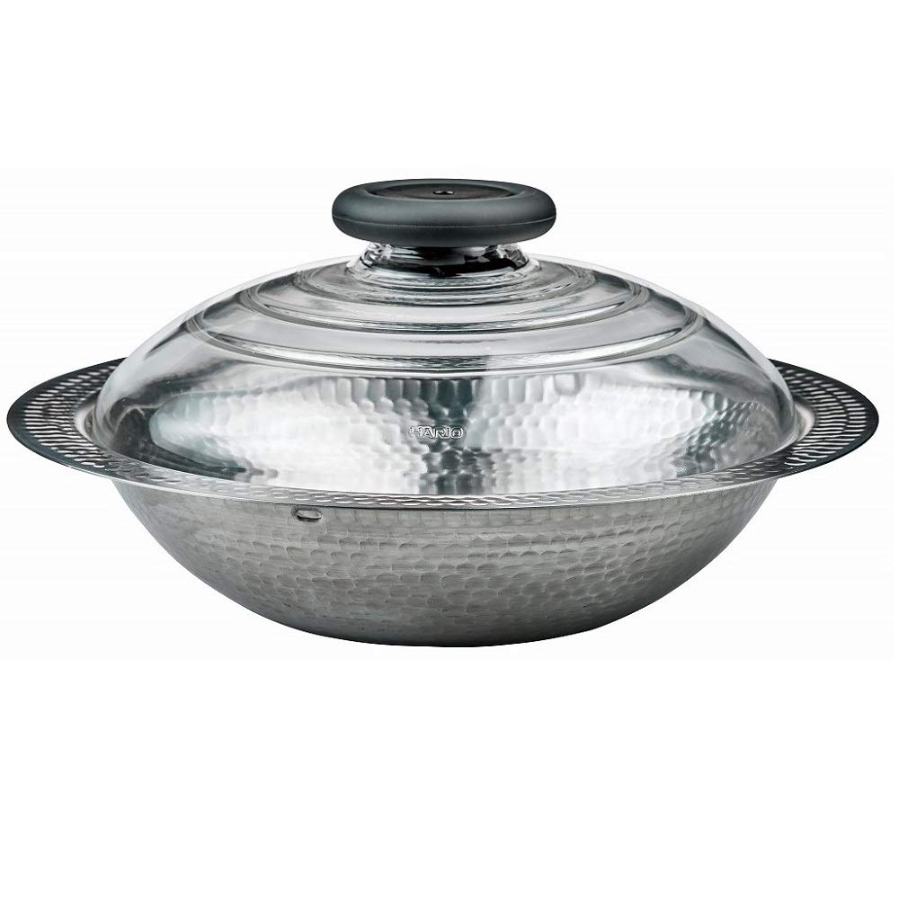 HARIO MIS26 Mis26 SeeThrough Lid, One Size, Silver