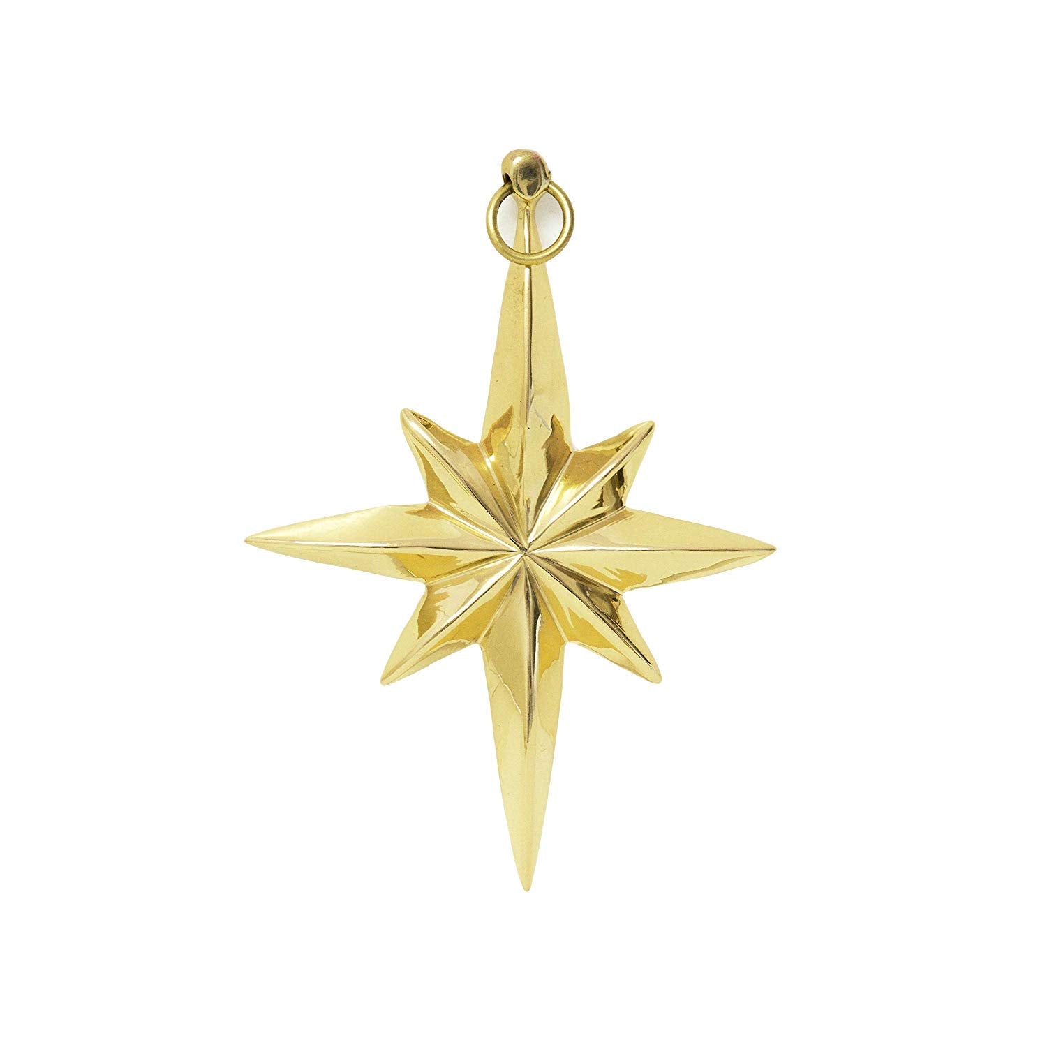 Jefferson Brass Star of Bethlehem Ornament